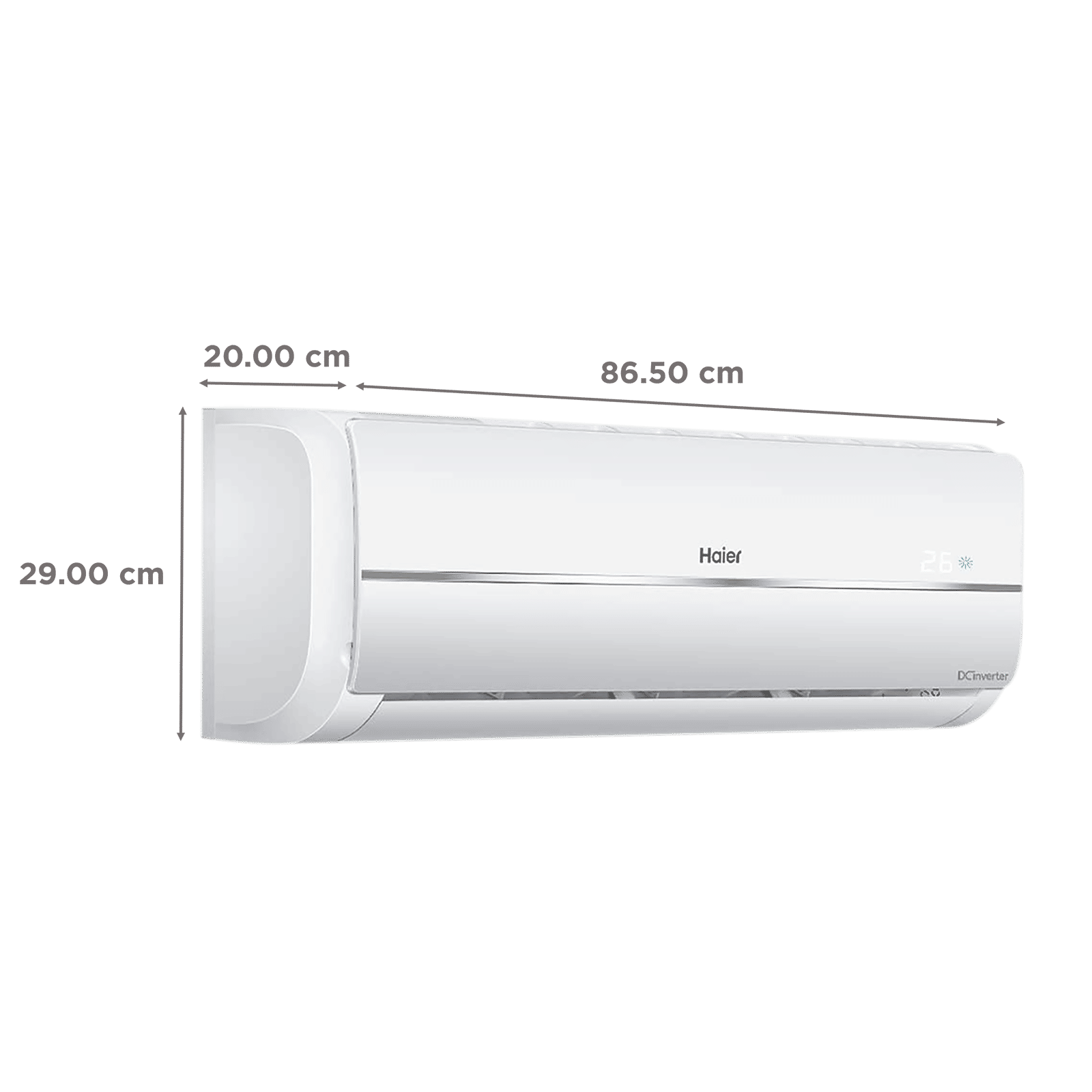 Haier Victory 5 in 1 Convertible 1.2 Ton 3 Star Triple Inverter Split AC with Frost Self Clean Technology (Copper Condenser, HSU15V-TMS3BE-INV)_4