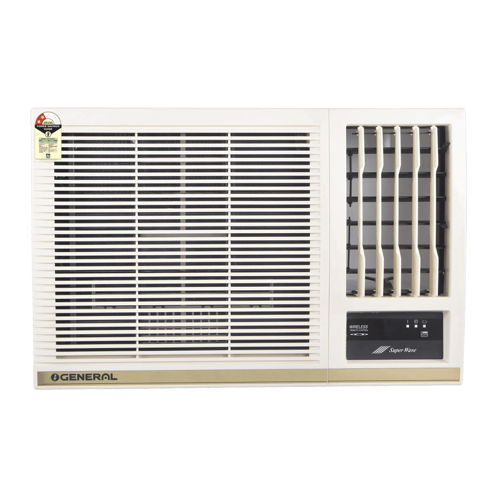 O GENERAL BBAA 1.2 Ton 2 Star Non Inverter Window AC ( Copper Condenser, Dust Filter, AFGB14BBAA-B)_1