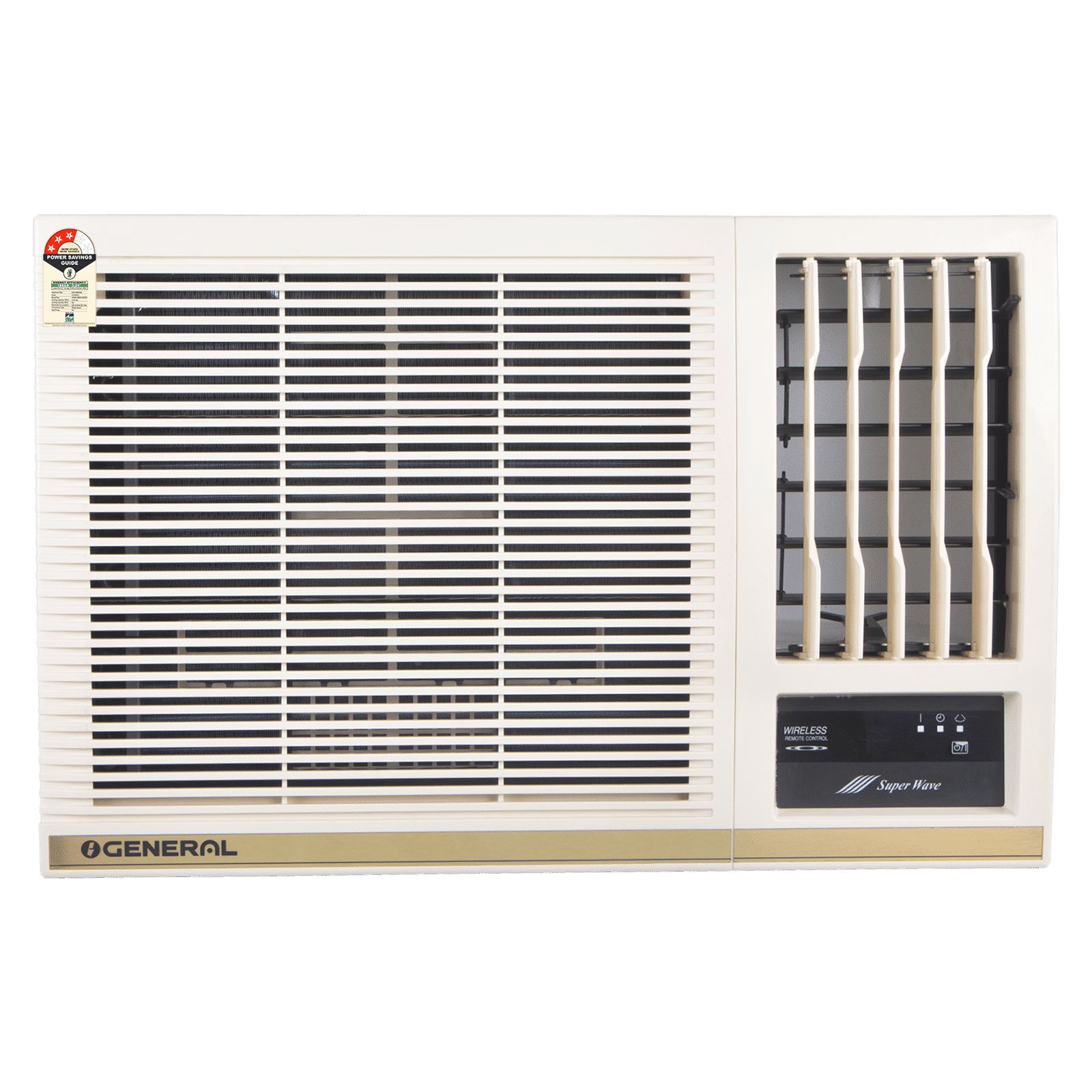 O GENERAL BBAA 1.2 Ton 3 Star Non Inverter Window AC ( Copper Condenser, Dust Filter, AFGB14BBAA-B)_1