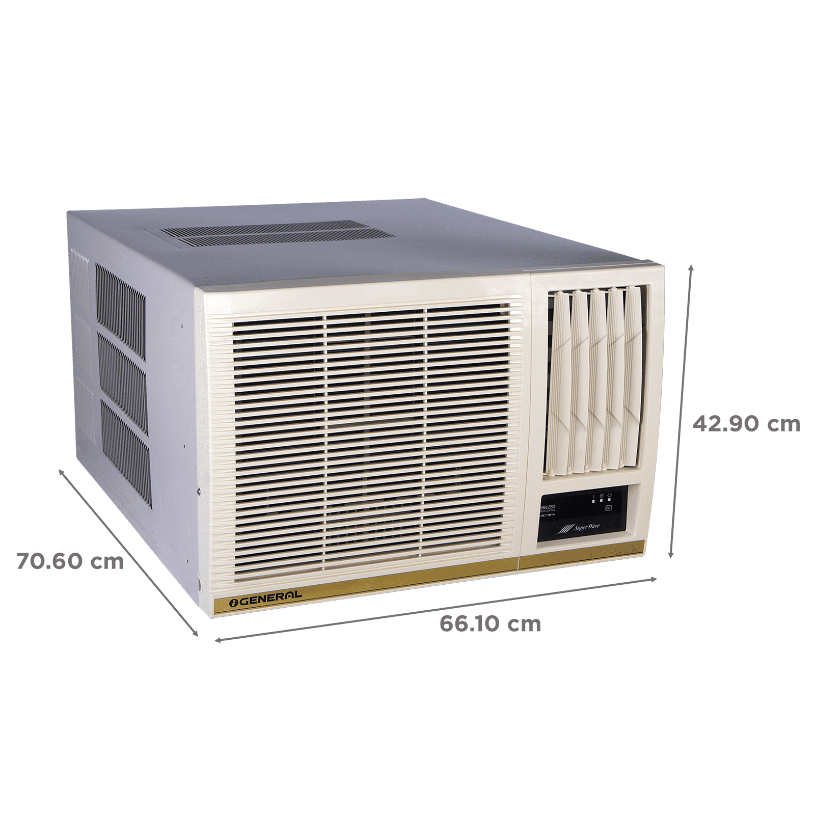 O GENERAL BBAA 1.2 Ton 3 Star Non Inverter Window AC ( Copper Condenser, Dust Filter, AFGB14BBAA-B)_4