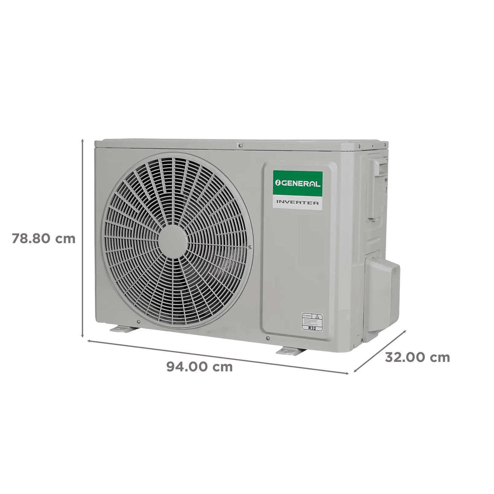 O GENERAL Buta 1.5 Ton 3 Star Split AC ( Copper Condenser, ASGA18BUTA-B)_4