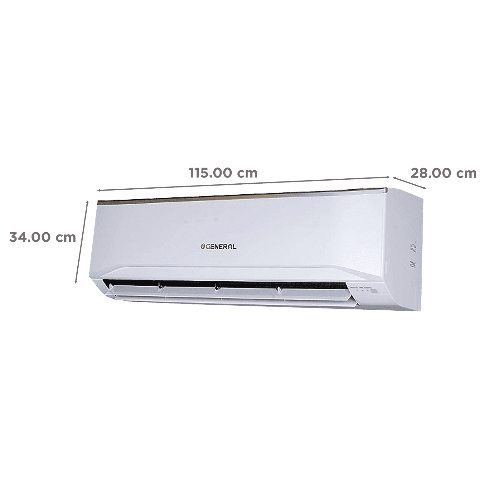 O GENERAL Buta 2 Ton 3 Star Split AC ( Copper Condenser, ASGA24BUTA-B)_4