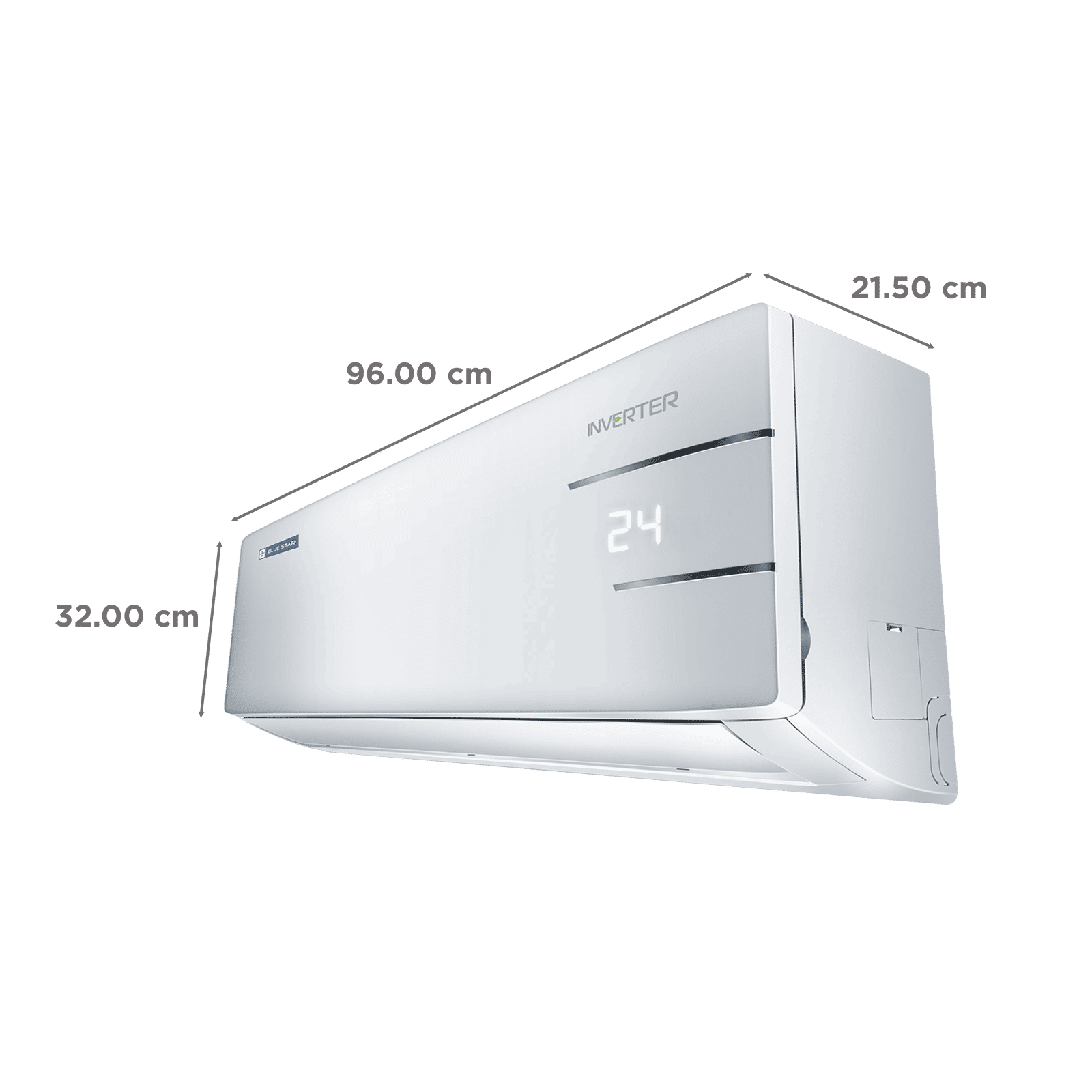 Blue Star Y Series 5 in 1 Convertible 1.5 Ton 4 Star Inverter Split AC with Dust Filter (Copper Condenser, ID418YNU)_3