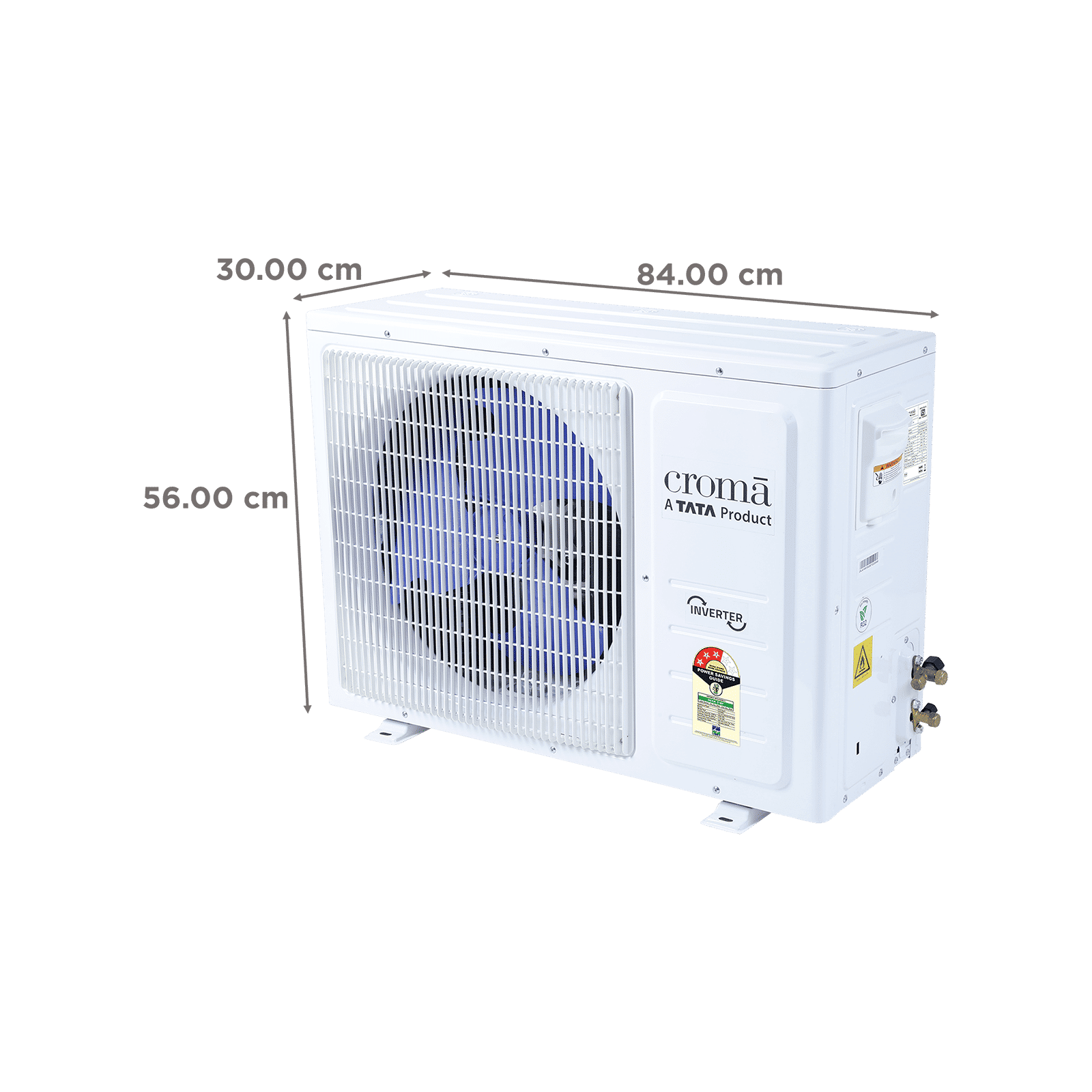 Croma 4 in 1 Convertible 1 Ton 3 Star Inverter Split AC with Dust Filter (Copper Condenser, CRLA012IND283257)_5