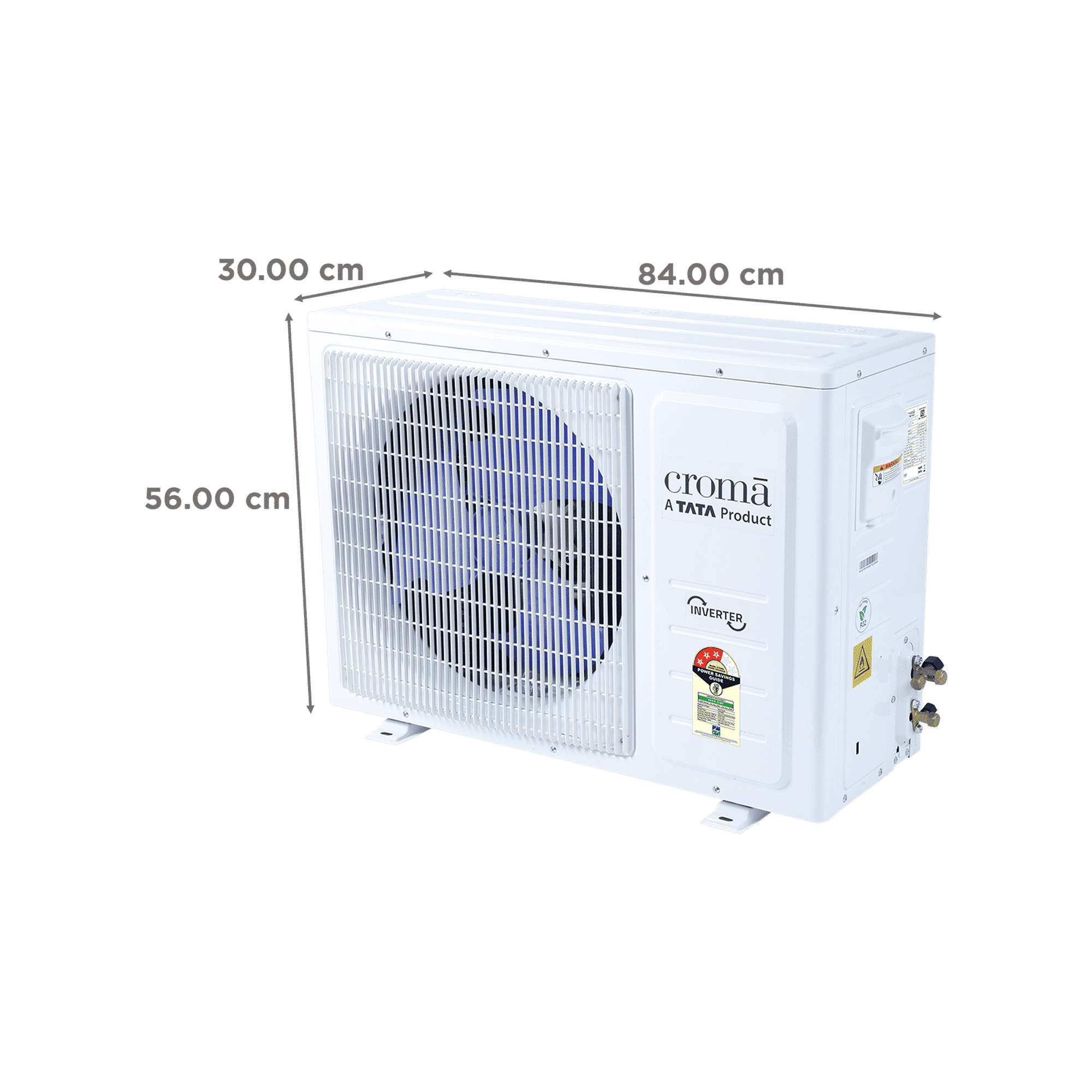 Croma 4 in 1 Convertible 1.5 Ton 3 Star Inverter Split AC with Dust Filter (Copper Condenser, CRLA018IND283258)_5