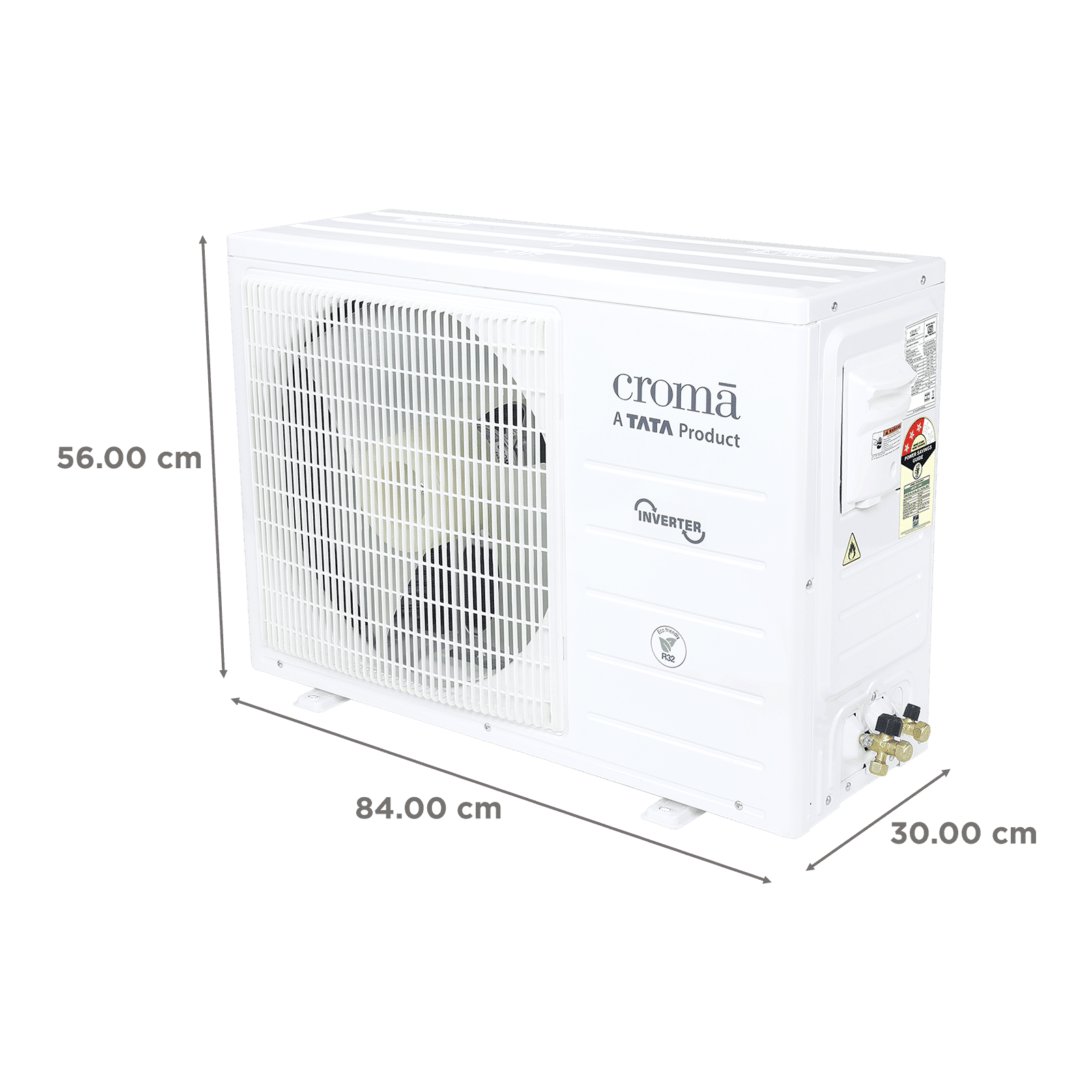 Croma 4 in 1 Convertible 1.5 Ton 3 Star Inverter Split AC with Dust Filter (Copper Condenser, CRLA018IND283259)_5