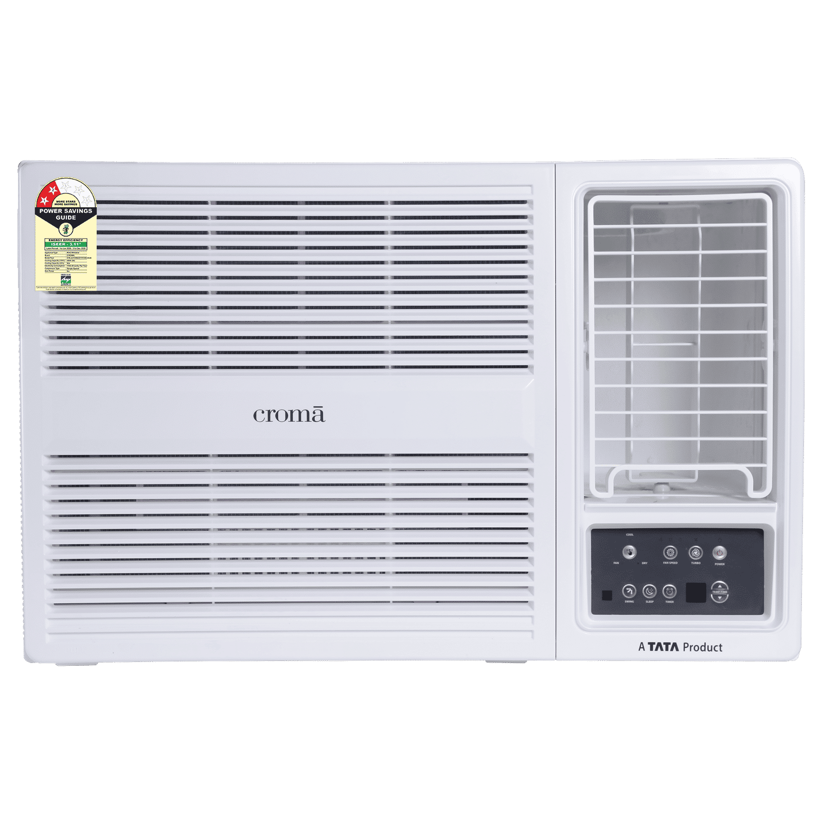 Croma 1.5 Ton 2 Star Fixed Speed Window AC (Copper Condenser, Dust Filter, CRLA018WAD193306)_1