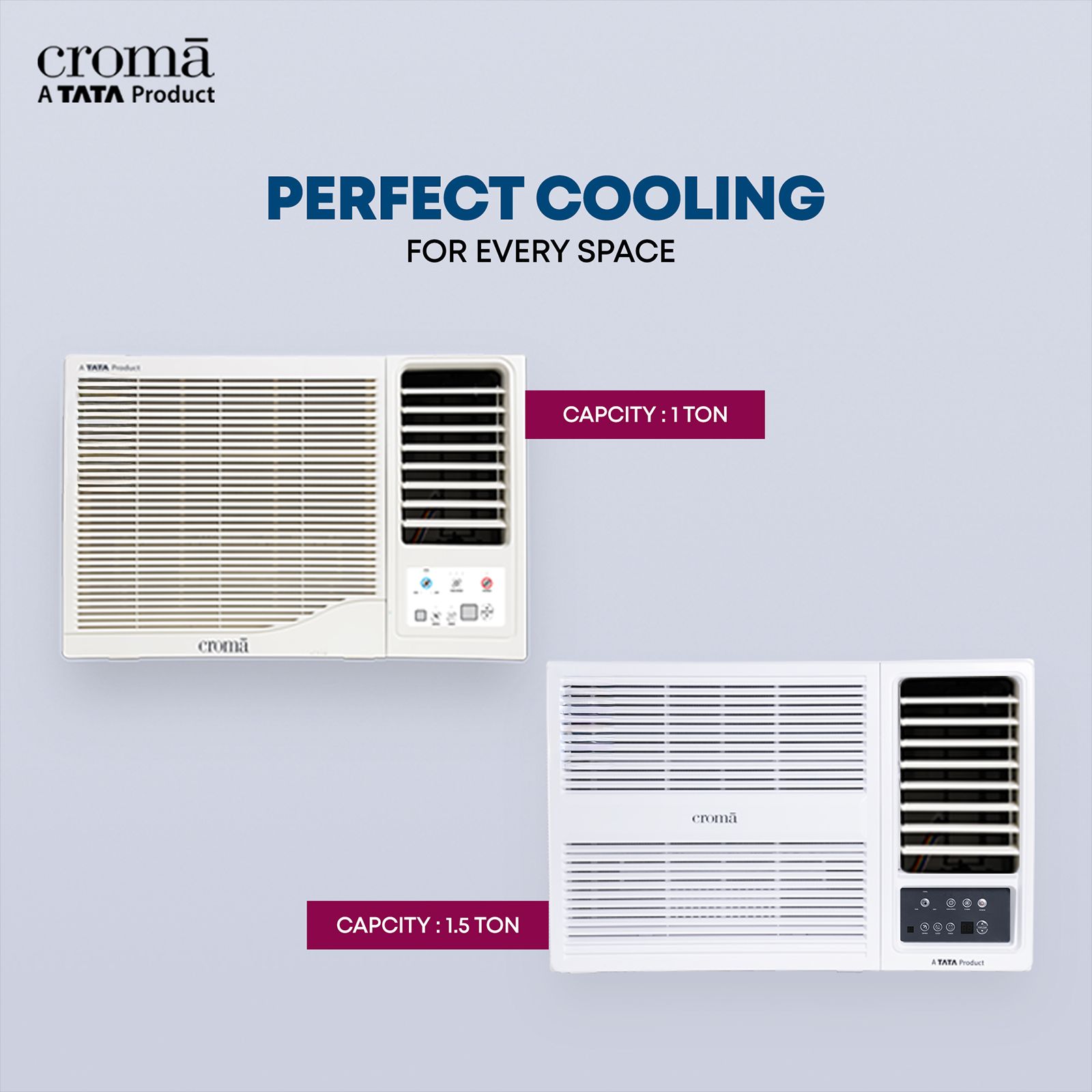 Croma 1.5 Ton 2 Star Fixed Speed Window AC (Copper Condenser, Dust Filter, CRLA018WAD193306)_14