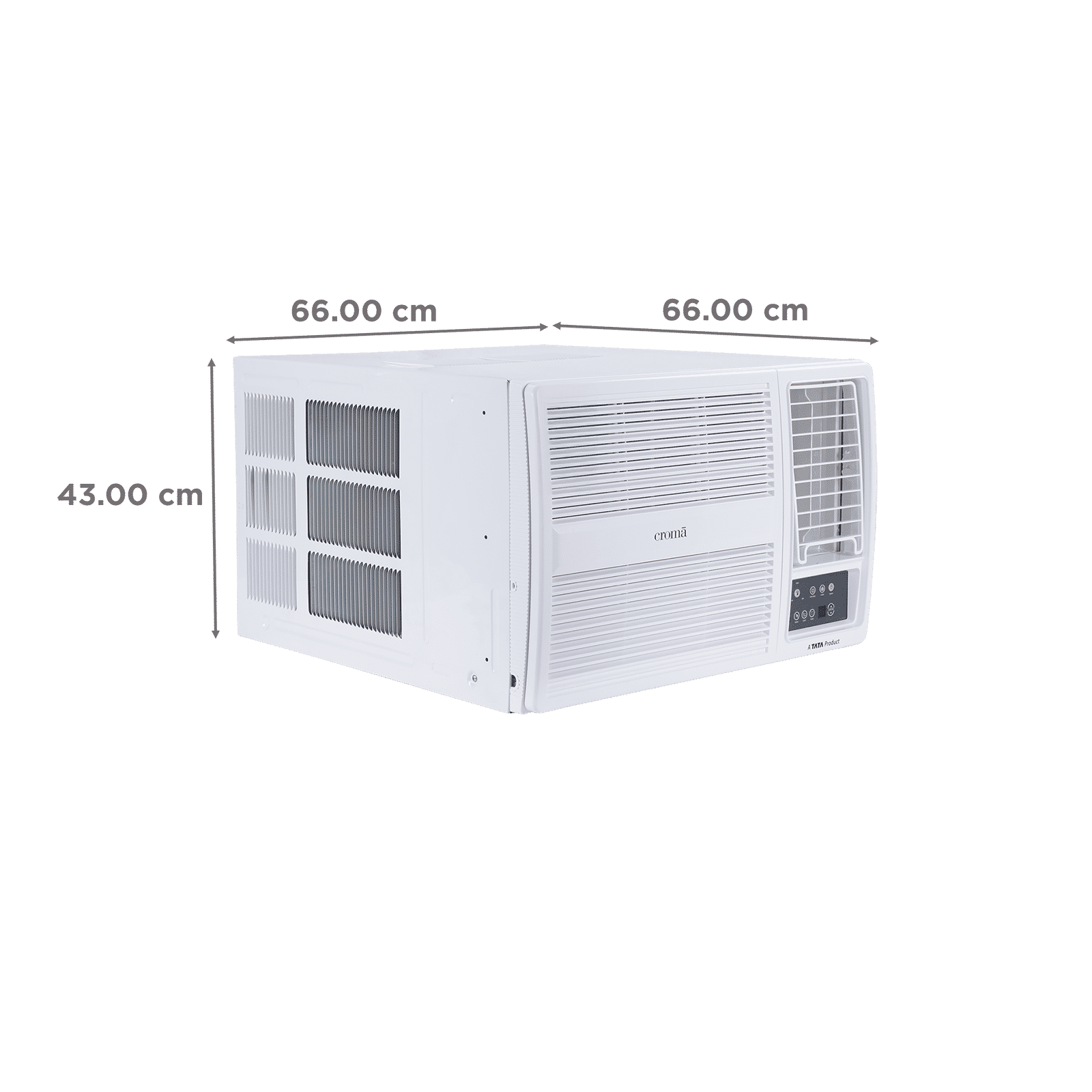Croma 1.5 Ton 2 Star Fixed Speed Window AC (Copper Condenser, Dust Filter, CRLA018WAD193306)_3