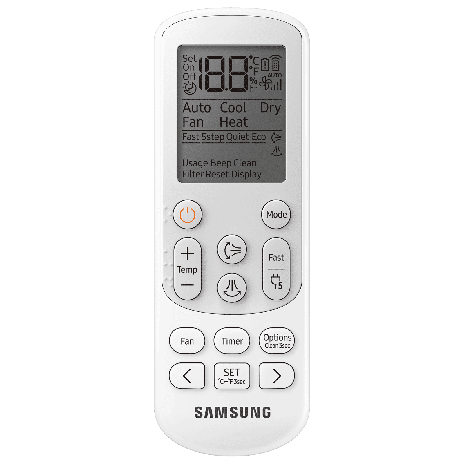 SAMSUNG CY 5 in 1 Convertible 1.5 Ton 3 Star Inverter Split AC with Copper Anti Bacterial Filter ( Copper Condenser, AR18CY3ZAWKNNA)_7