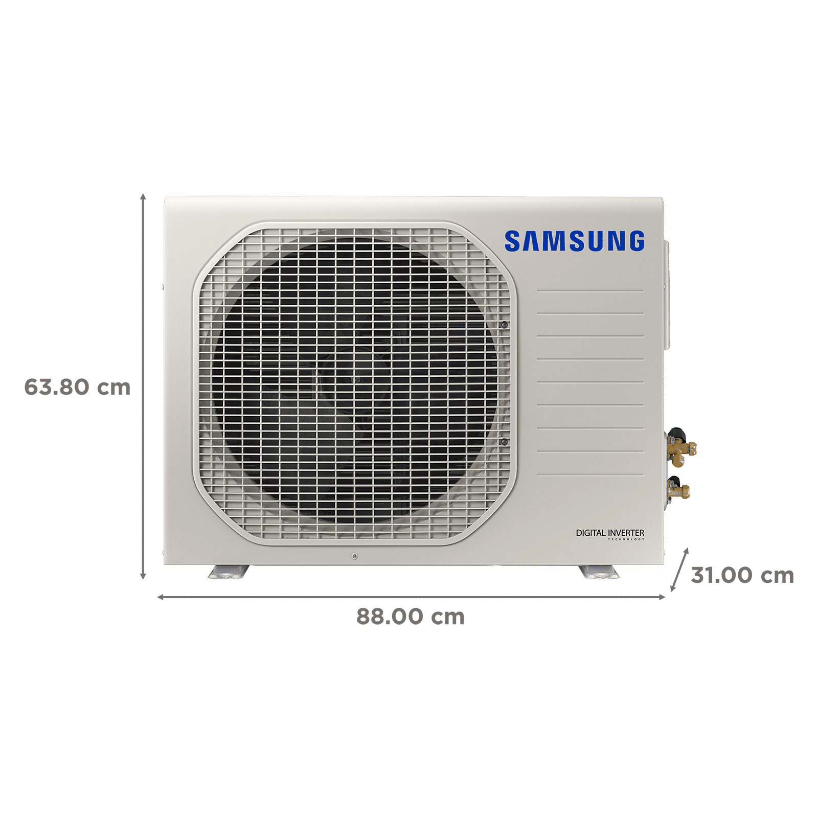 SAMSUNG CY 5 in 1 Convertible 1.5 Ton 5 Star Inverter Split AC with Anti Bacterial Filter (Copper Condenser, AR18CY5ZAWKNNA)_5