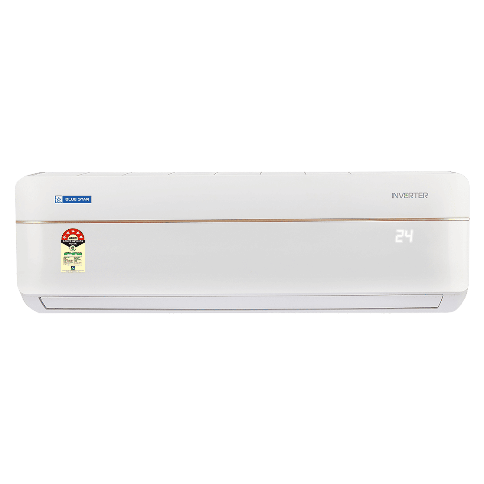 Blue Star V Series 5 in 1 Convertible 1 Ton 5 Star Inverter Split Smart AC with Voice Activated Controls (Copper Condenser, IC512VNUAV)_1