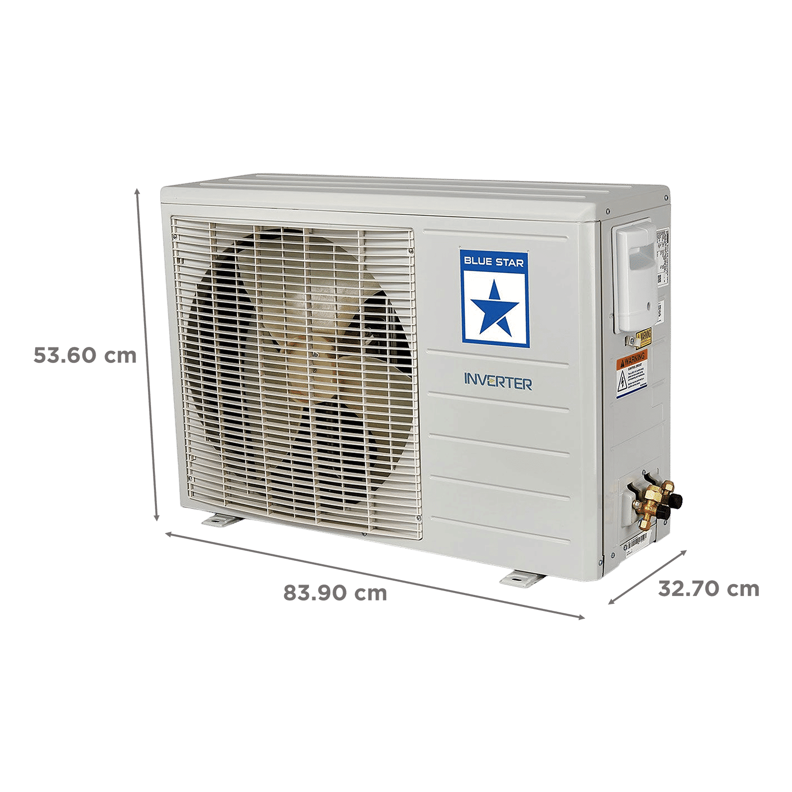 Blue Star V Series 5 in 1 Convertible 1 Ton 5 Star Inverter Split Smart AC with Voice Activated Controls (Copper Condenser, IC512VNUAV)_5