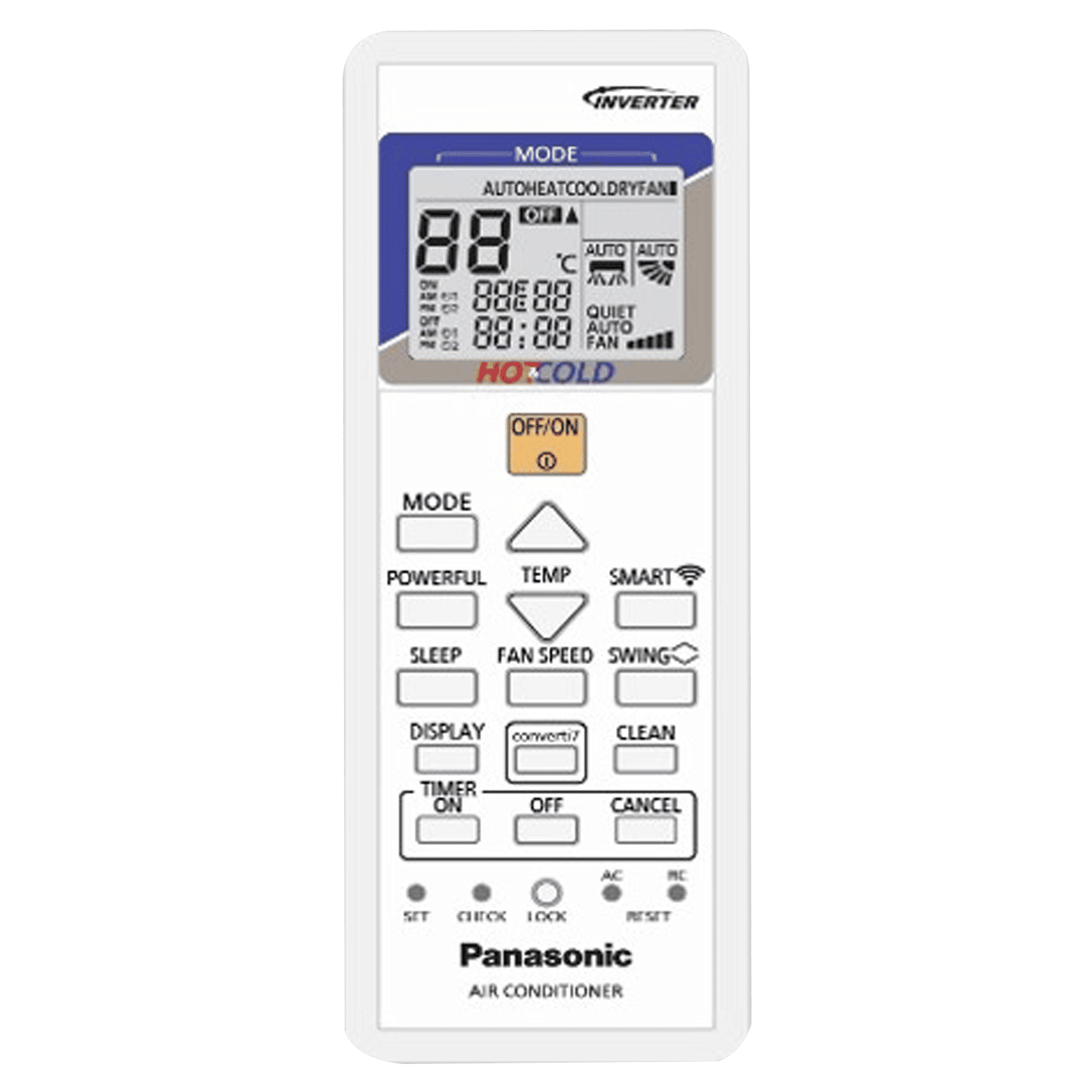 Panasonic KZ 7 in 1 Convertible 2 Ton 3 Star Hot & Cold Split Smart AC with Voice Assistant ( Copper Condenser, CS/CU-KZ24AKYF)_6