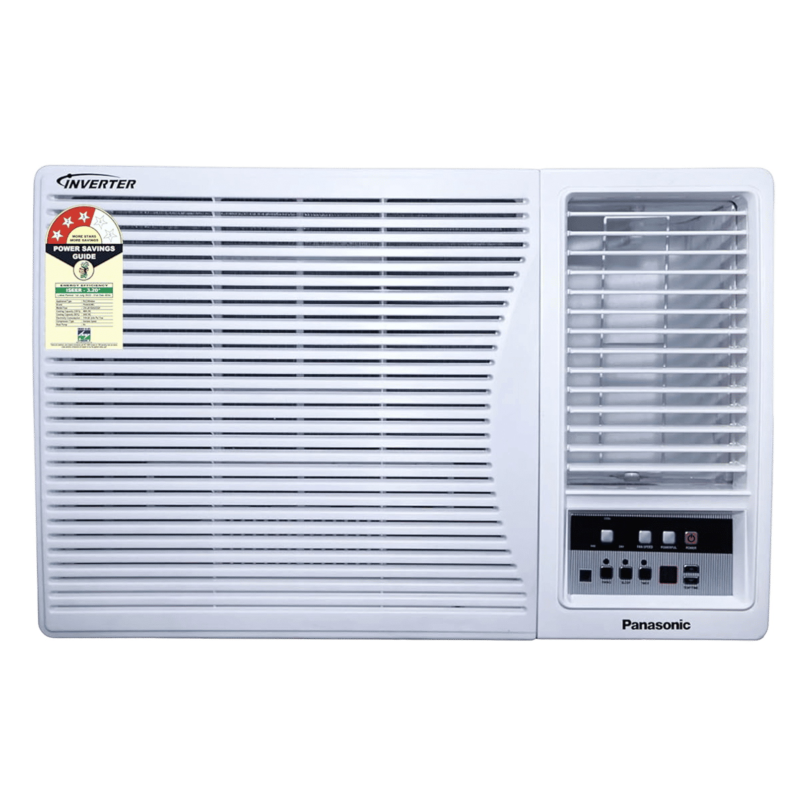 Panasonic LN 1.5 Ton 3 Star Inverter Window AC (Copper Condenser, PM 0.1 Filter, CW-LN183AG) Panasonic LN 1.5 Ton 3 Star Inverter Window AC (Copper Condenser, PM 0.1 Filter, CW-LN183AG)_1
