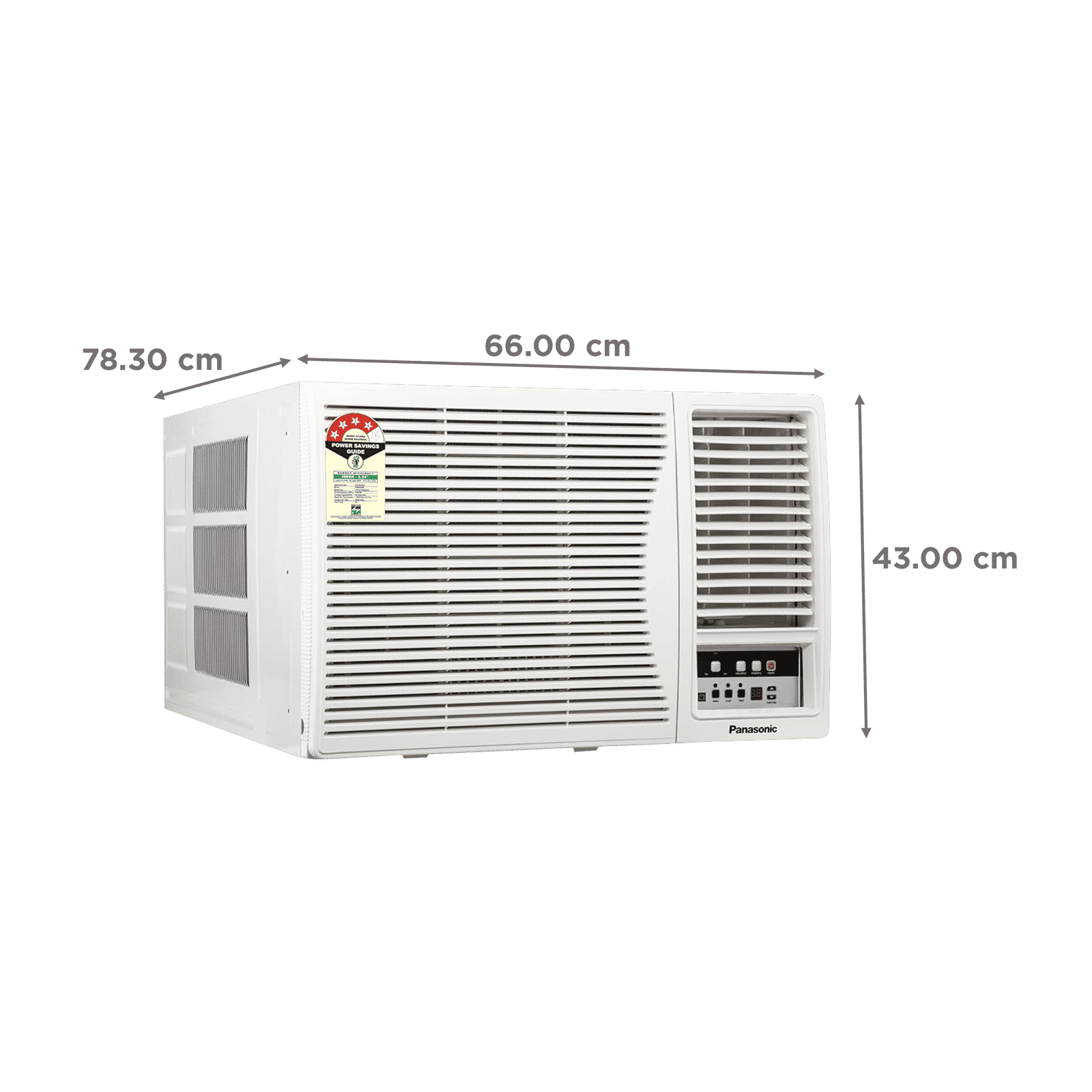 Panasonic XN 1.5 Ton 4 Star Fixed Speed Window AC (Copper Condenser, PM 0.1 Filter, CW-XN184AM) Panasonic XN 1.5 Ton 4 Star Fixed Speed Window AC (Copper Condenser, PM 0.1 Filter, CW-XN184AM)_4