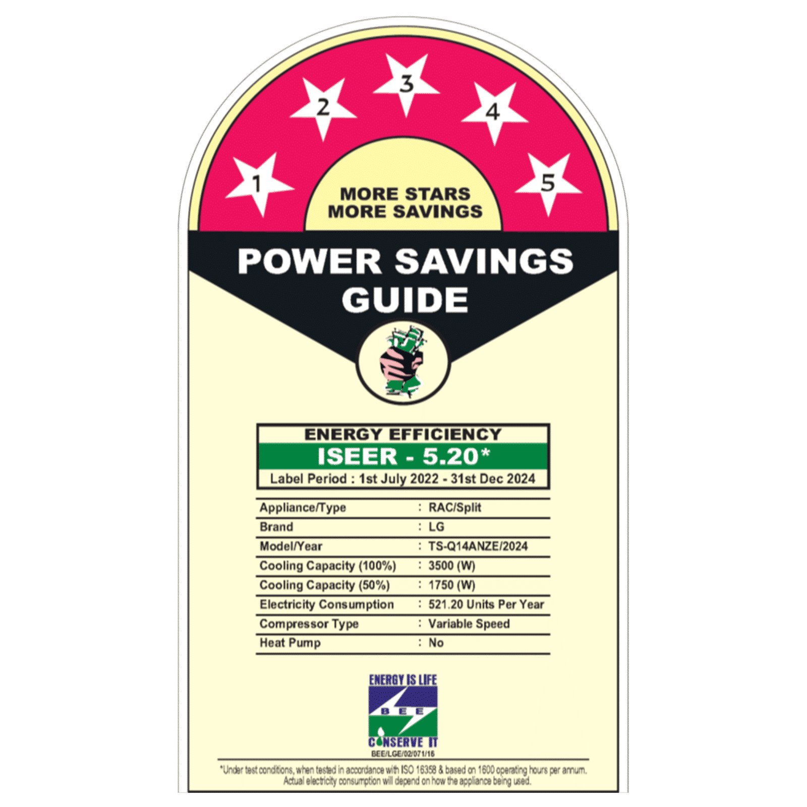 LG TS 6 in 1 Convertible 1 Ton 5 Star Dual Inverter Split AC with AI Technology (Copper Condenser, TS-Q14ANZE) LG TS 6 in 1 Convertible 1 Ton 5 Star Dual Inverter Split AC with AI Technology (Copper Condenser, TS-Q14ANZE)_2