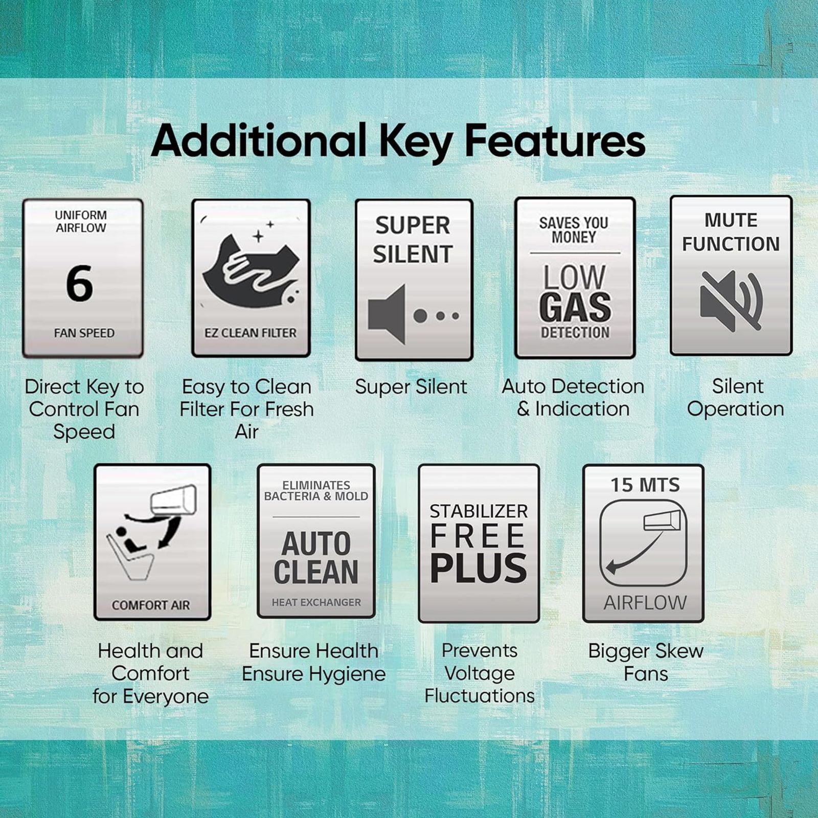 LG TS 6 in 1 Convertible 2 Ton 3 Star Dual Inverter Split AC with VIRAAT Mode (Copper Condenser, TS-Q24ENXE.ANLG)_17