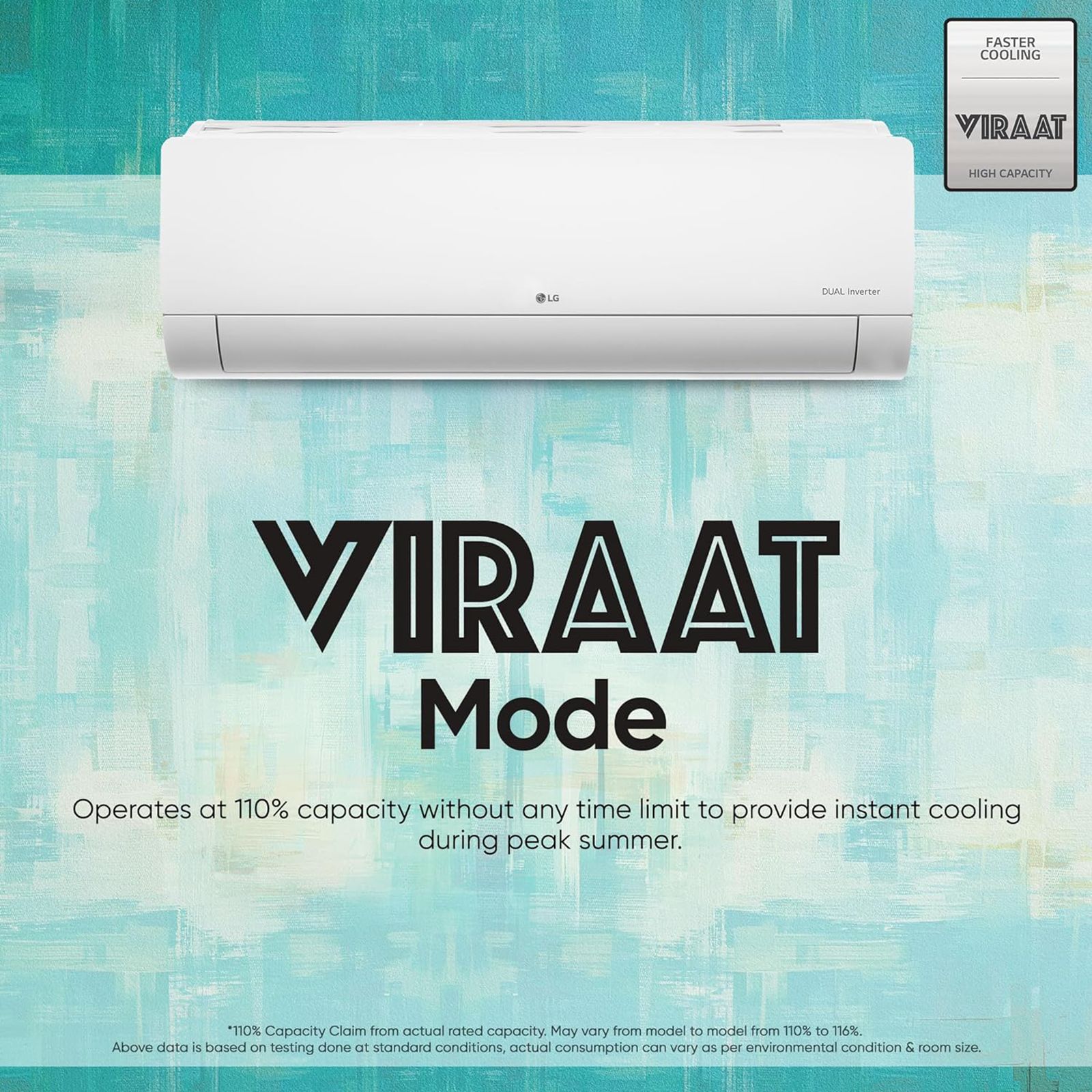 LG TS 6 in 1 Convertible 2 Ton 3 Star Dual Inverter Split AC with VIRAAT Mode (Copper Condenser, TS-Q24ENXE.ANLG)_18