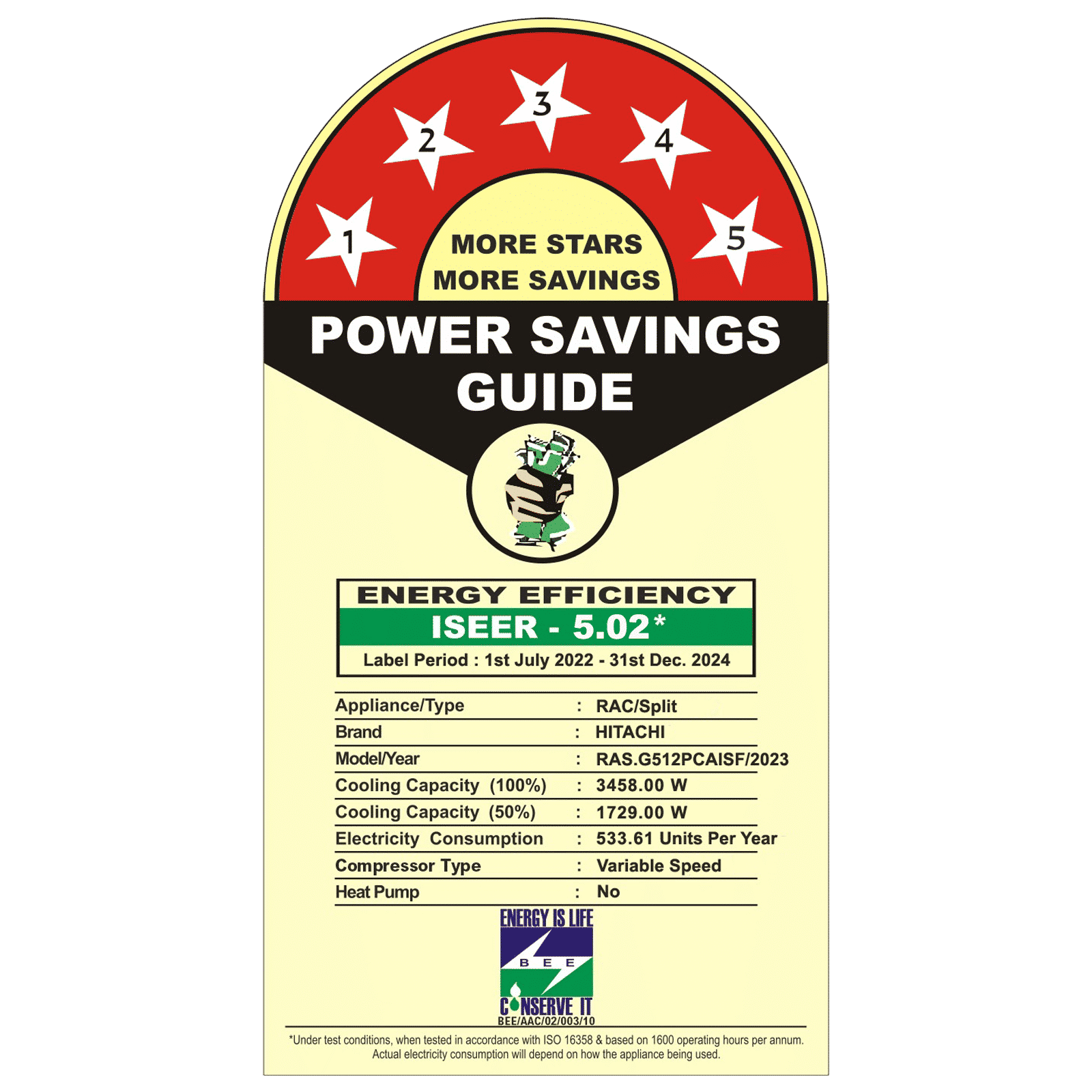 HITACHI Yoshi 5400FXL 1 Ton 5 Star Inverter Split AC (Copper Condenser, Anti-bacterial Superfine Mesh Filter, RAS.G512PCAISF) HITACHI Yoshi 5400FXL 1 Ton 5 Star Inverter Split AC (Copper Condenser, Anti-bacterial Superfine Mesh Filter, RAS.G512PCAISF)_3