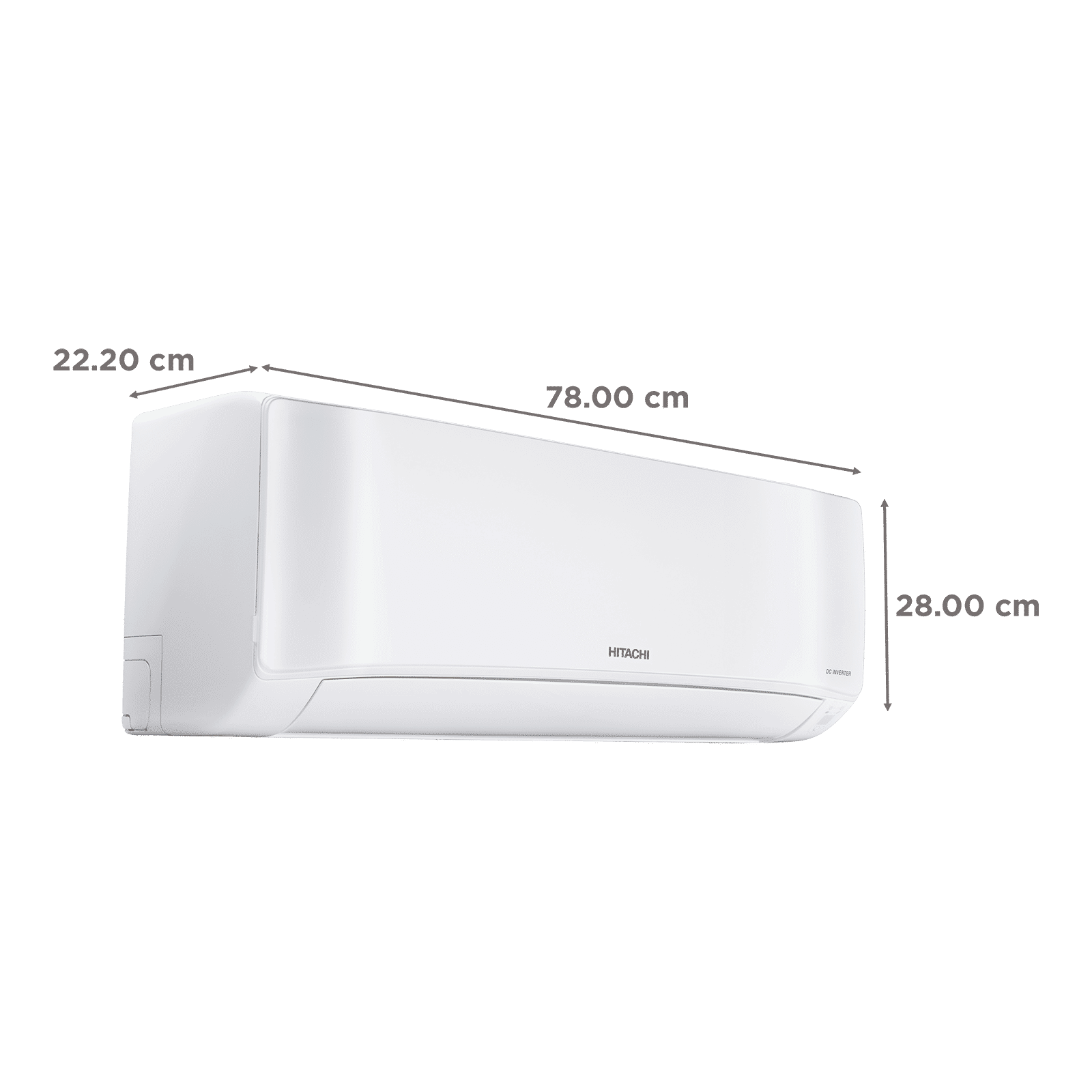 HITACHI Toushi Plus 3200XL 1 Ton 3 Star Inverter Split AC (Copper Condenser, Anti-bacterial Superfine Mesh Filter, RAS.E312PCAIBS)_4