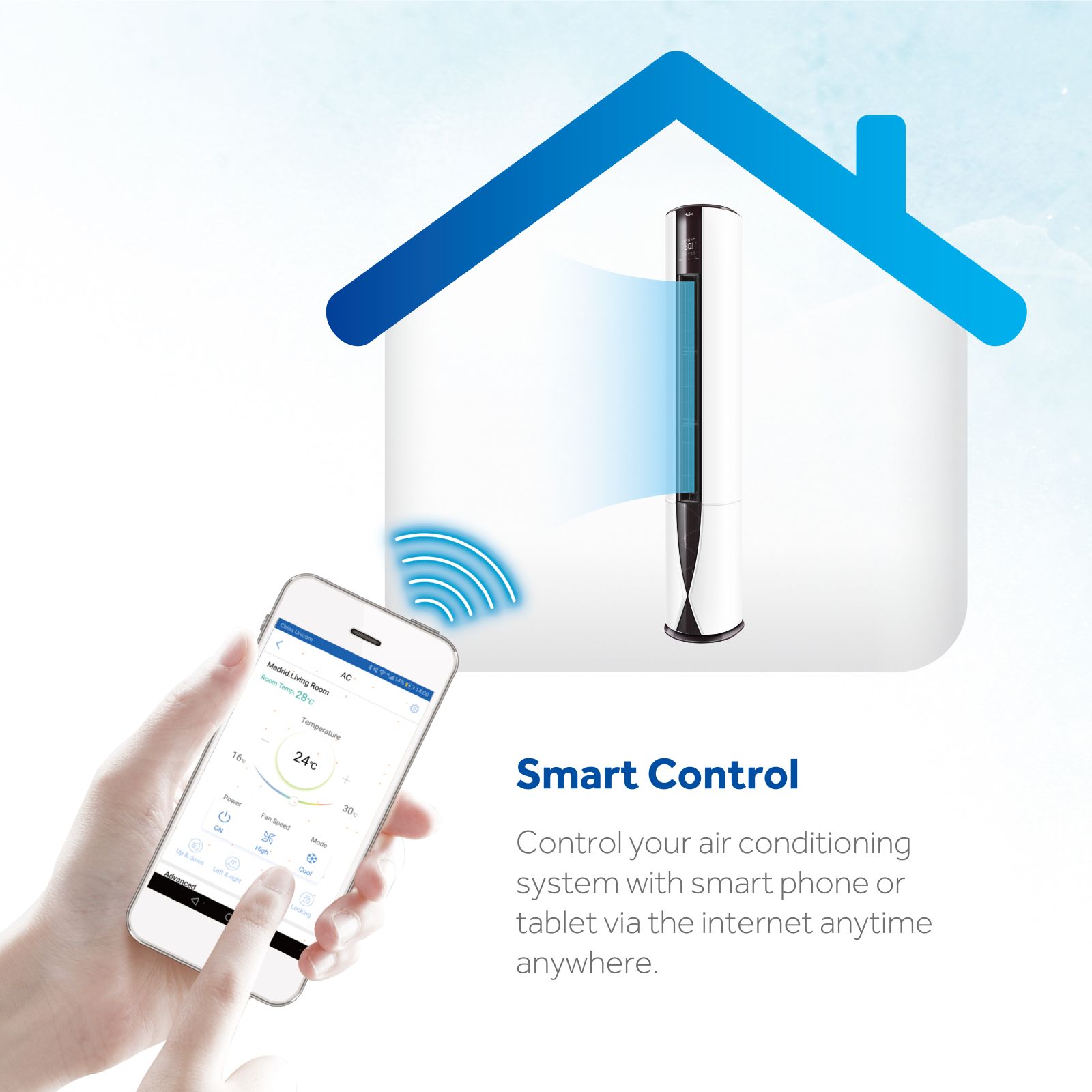 Haier 2 Ton 3 Star Hexa Inverter Tower Smart AC (Voice Guidance with Wi-Fi Support, HPU24V-GCW3BN-INV) Haier 2 Ton 3 Star Hexa Inverter Tower Smart AC (Voice Guidance with Wi-Fi Support, HPU24V-GCW3BN-INV)_14