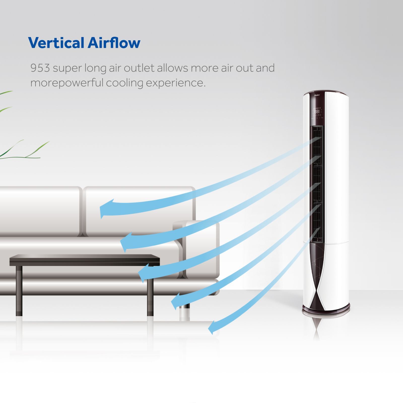 Haier 2 Ton 3 Star Hexa Inverter Tower Smart AC (Voice Guidance with Wi-Fi Support, HPU24V-GCW3BN-INV) Haier 2 Ton 3 Star Hexa Inverter Tower Smart AC (Voice Guidance with Wi-Fi Support, HPU24V-GCW3BN-INV)_17