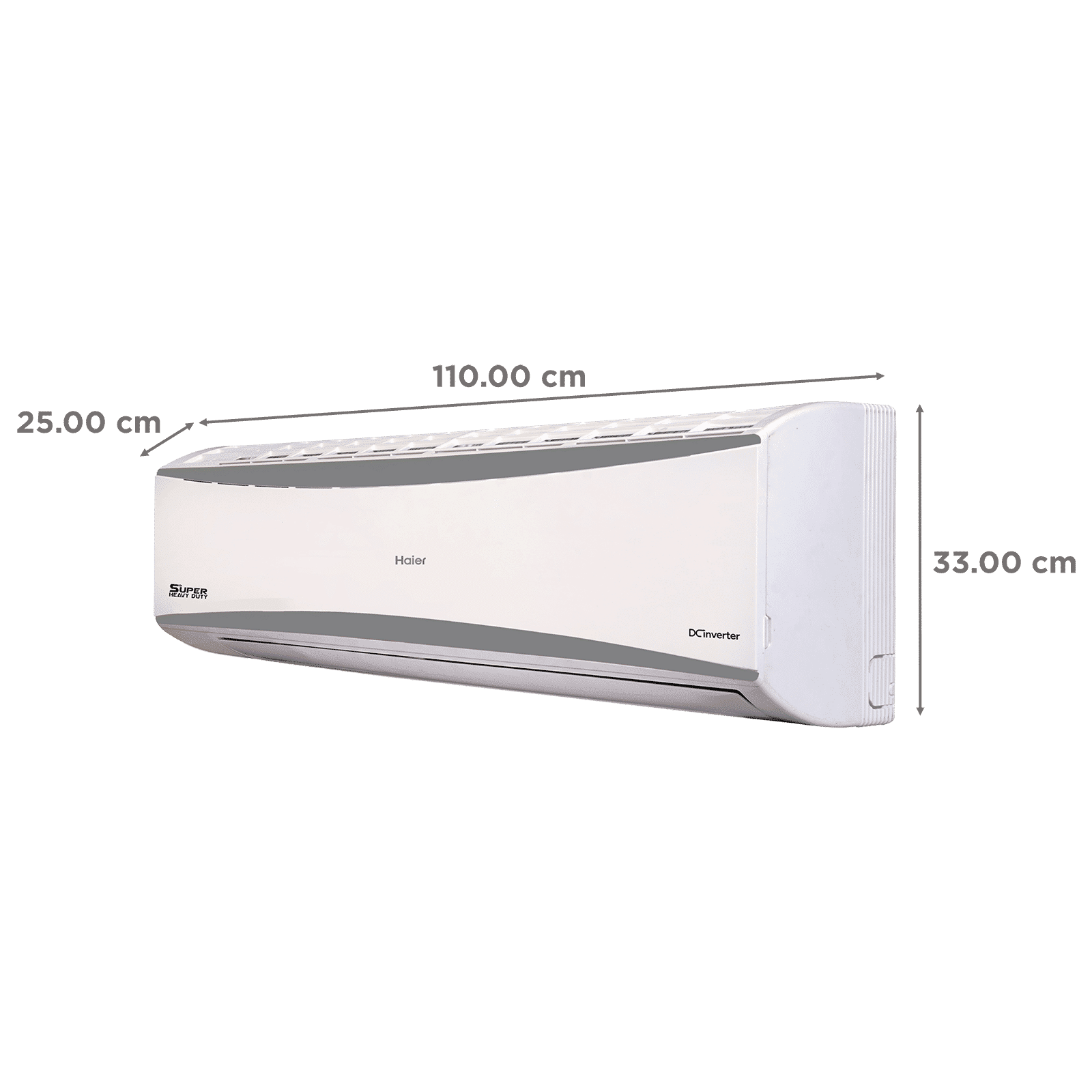 Haier Super Heavy Duty 7 in 1 Convertible 2.4 Ton 3 Star Hexa Inverter Split AC with Frost Self Clean (Copper Condenser, HSU80SHD-AOW3BN-INV)_4
