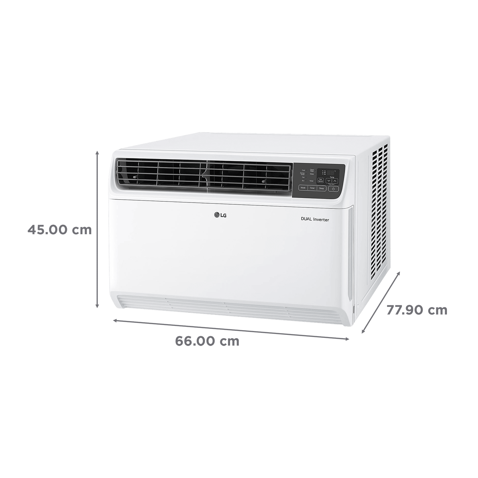 LG TW 4 in 1 Convertible 1.5 Ton 3 Star Dual Inverter Window AC with Dust Filter (Copper Condenser, TW-Q18WUXA.ASLG)_4