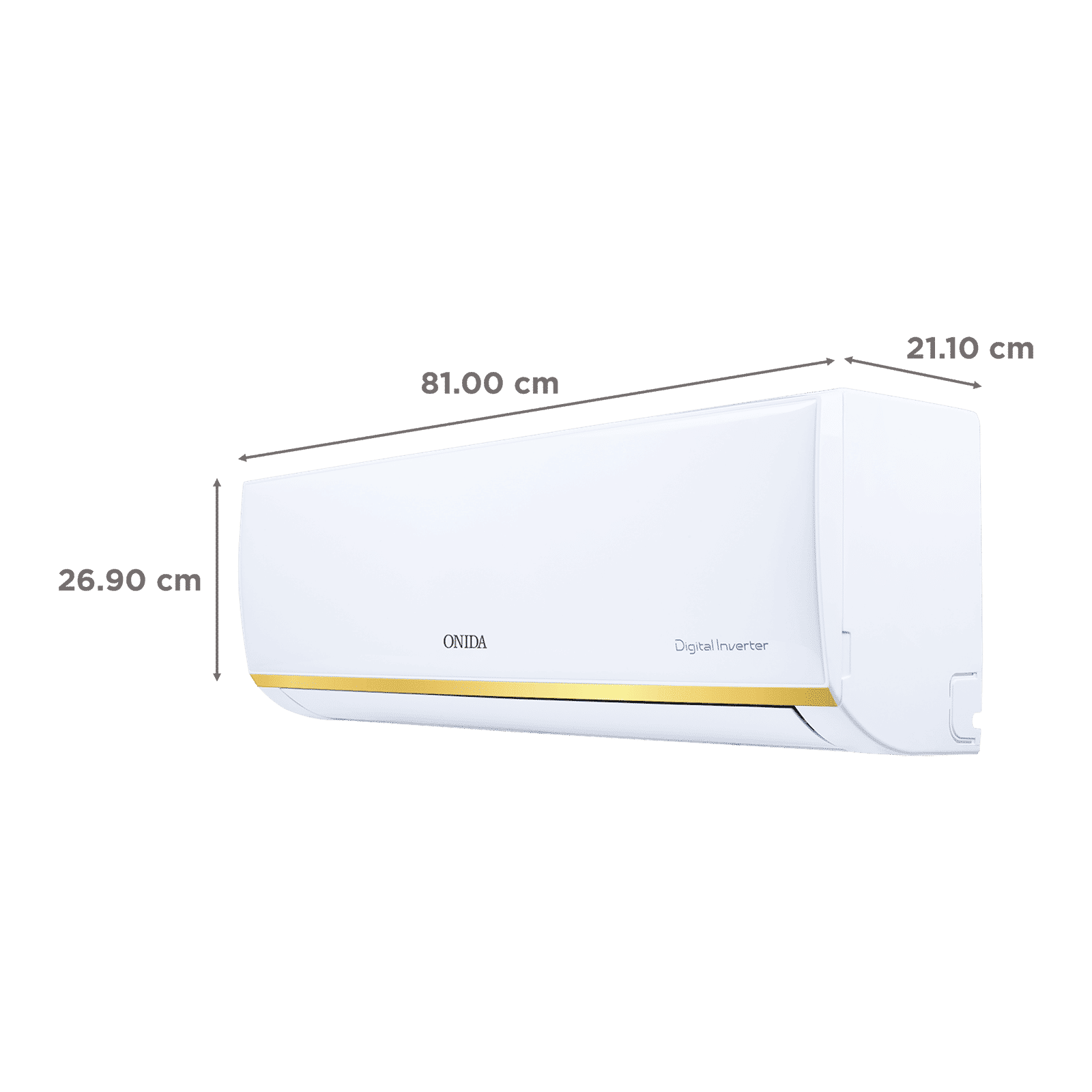 ONIDA Elegance 1 Ton 3 Star Inverter Split AC ( Copper Condenser, Neem Aurvedic Filter, IR123ELG)_4