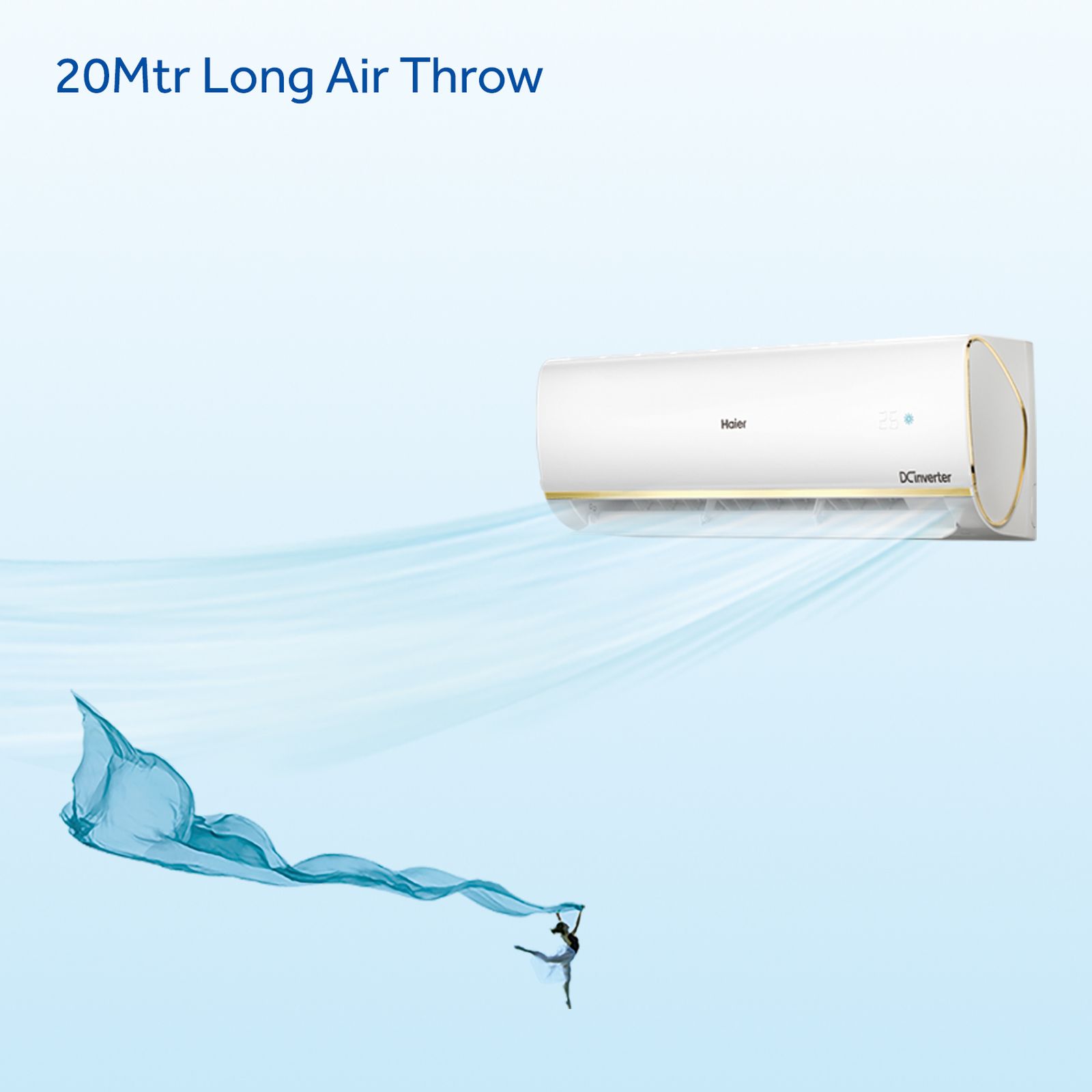 Haier Elegante Heavy Duty 7 in 1 Convertible 1.6 Ton 3 Star Hot & Cold Inverter Split AC with Self Diagnosis (Copper Condenser, HSU19CH-TQG3BN-INV) Haier Elegante Heavy Duty 7 in 1 Convertible 1.6 Ton 3 Star Hot & Cold Inverter Split AC with Self Diagnosis (Copper Condenser, HSU19CH-TQG3BN-INV)_14