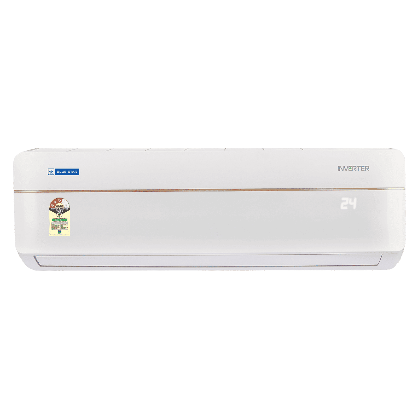 Blue Star V Series 5 in 1 Convertible 1.5 Ton 3 Star Inverter Split Smart AC with Voice Command Technology (Copper Condenser, IC318VNUS) Blue Star V Series 5 in 1 Convertible 1.5 Ton 3 Star Inverter Split Smart AC with Voice Command Technology (Copper Condenser, IC318VNUS)_1