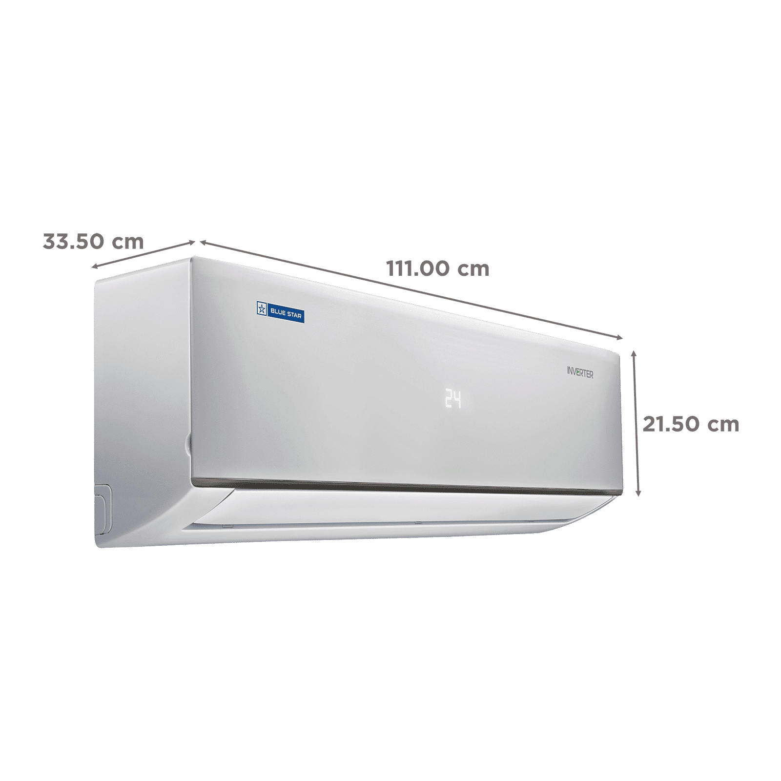 Blue Star D Series 5 in 1 Convertible 2 Ton 5 Star Inverter Split AC with DigiQ Penta Sensor (Copper Condenser, IC524DNUR)_4