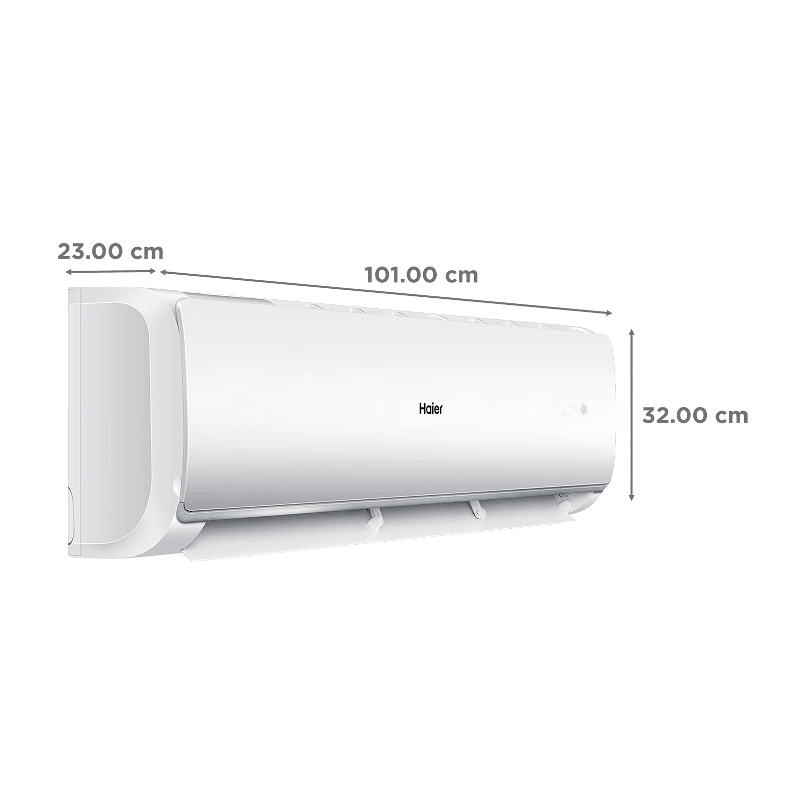 Haier Turbocool 1 Ton 3 Star Fixed Speed Split AC (Copper Condenser, Antibacterial Filter, HSU13T-TQS3BE-FS)_4