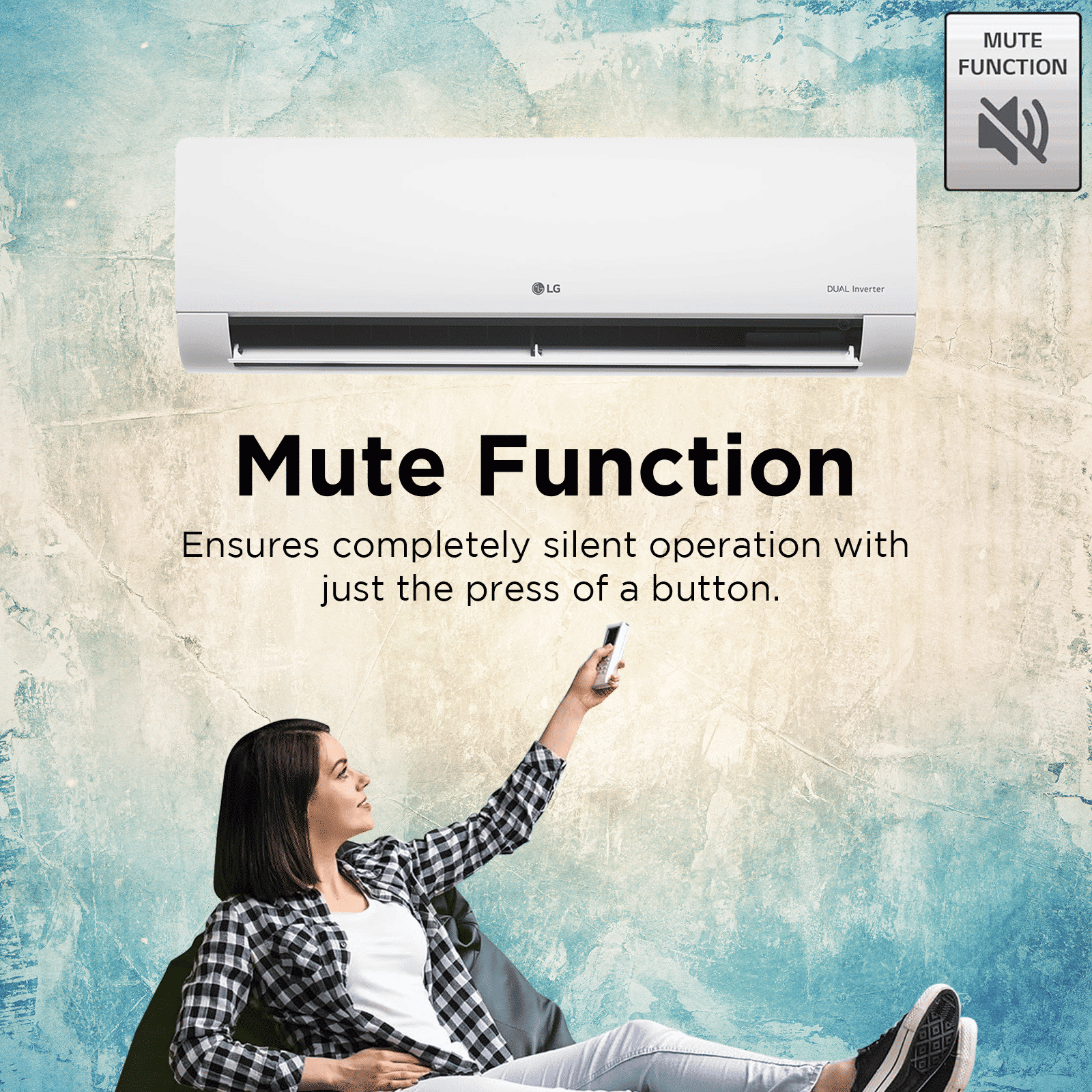 LG TS 6 in 1 Convertible 1 Ton 5 Star Dual Inverter Split AC with AI Technology (Copper Condenser, TS-Q14ENZE) LG TS 6 in 1 Convertible 1 Ton 5 Star Dual Inverter Split AC with AI Technology (Copper Condenser, TS-Q14ENZE)_9