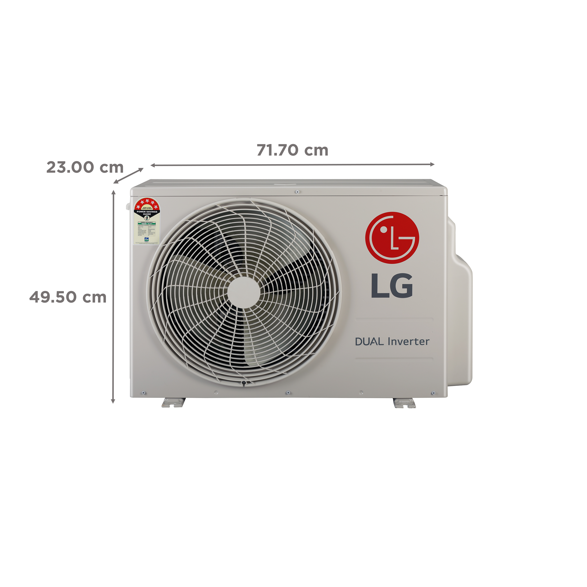 LG TS 6 in 1 Convertible 1.5 Ton 3 Star Dual Inverter Split AC with Smart Diagnosis System (Copper Condenser, TS-Q18MNXE.AMLG)_16