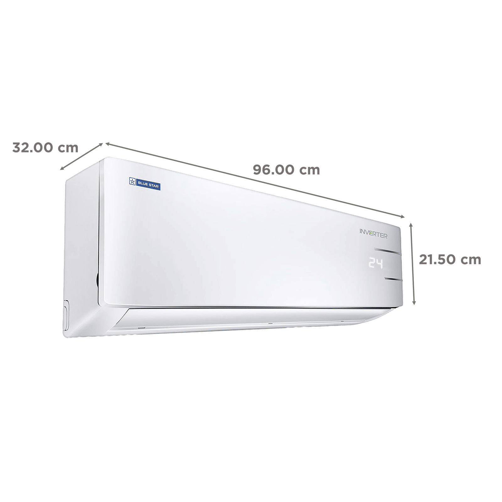Blue Star Y Series 5 in 1 Convertible 1.5 Ton 5 Star Inverter Split AC with Turbo Cool (Copper Condenser, IC518YNUR) Blue Star Y Series 5 in 1 Convertible 1.5 Ton 5 Star Inverter Split AC with Turbo Cool (Copper Condenser, IC518YNUR)_4