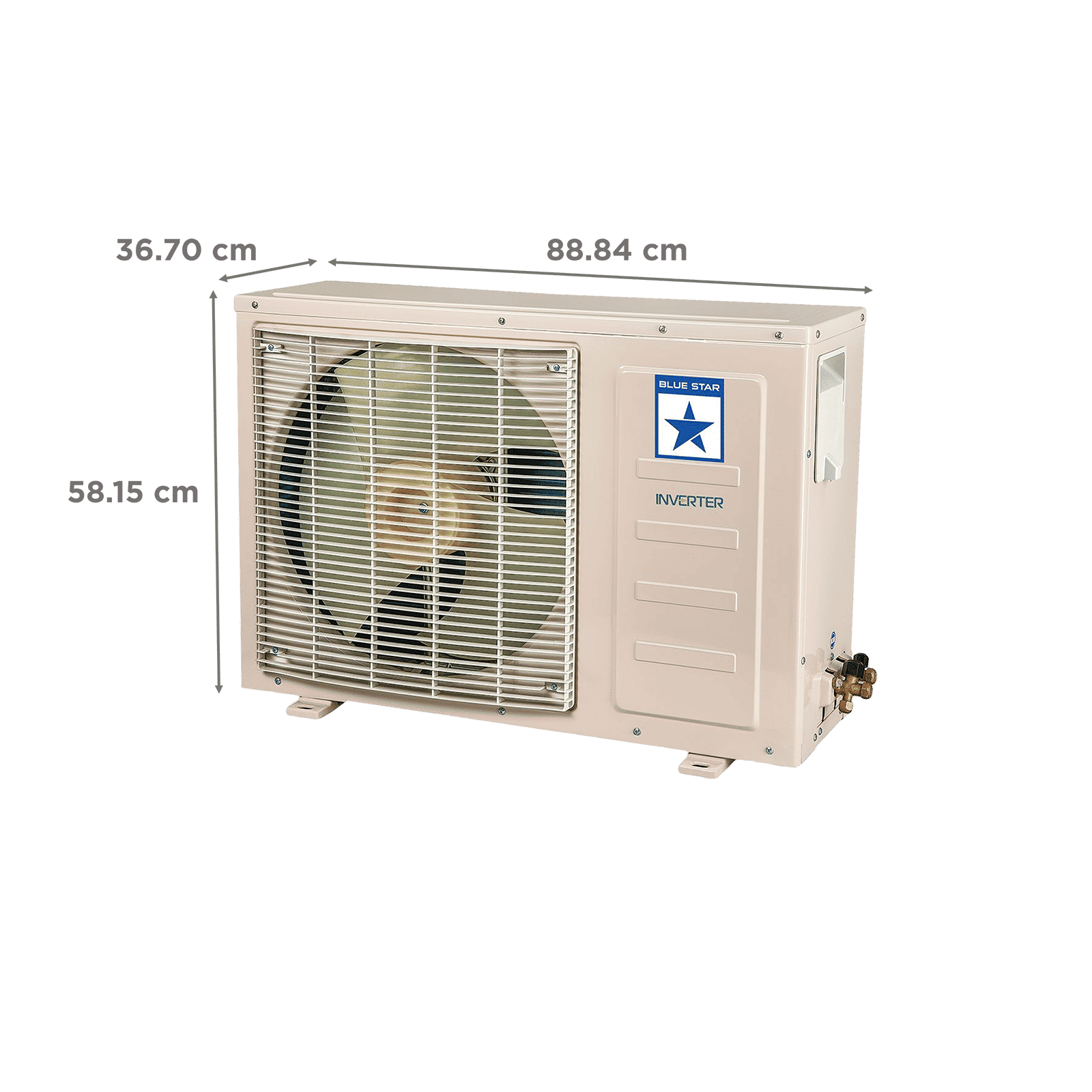 Blue Star Y Series 5 in 1 Convertible 1.5 Ton 5 Star Inverter Split Smart AC with Voice Command Technology (Copper Condenser, IC518YNURS)_5