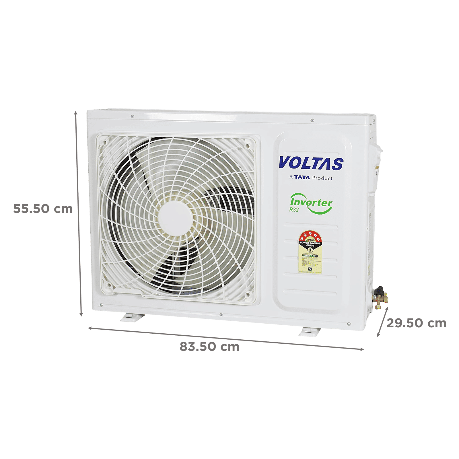 VOLTAS 185V Vectra Eden 1.5 Ton 5 Star Inverter Split AC (Copper Condenser, Dust Filter, 4503604)_5