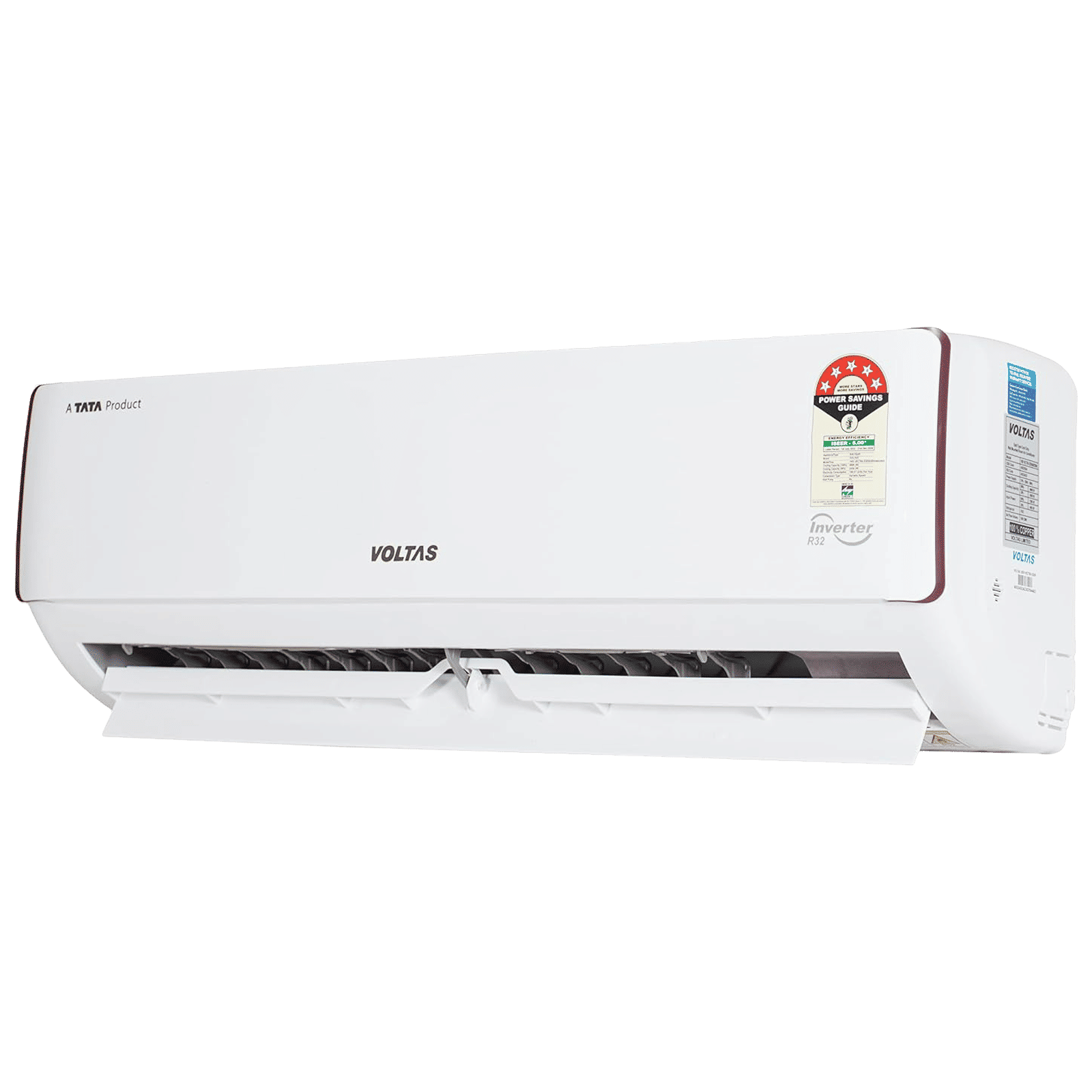 VOLTAS 185V Vectra Eden 1.5 Ton 5 Star Inverter Split AC (Copper Condenser, Dust Filter, 4503604)_7