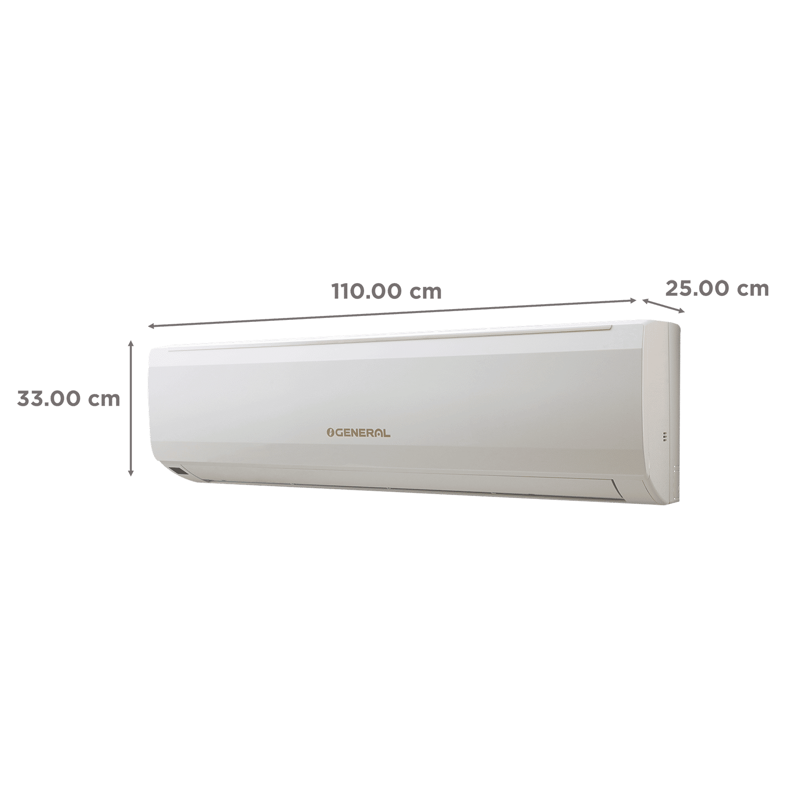 O GENERAL BMA Series 1.5 Ton 3 Star Split AC (Copper Condenser, Dust Filter, ASGA18BMAA-B)_4