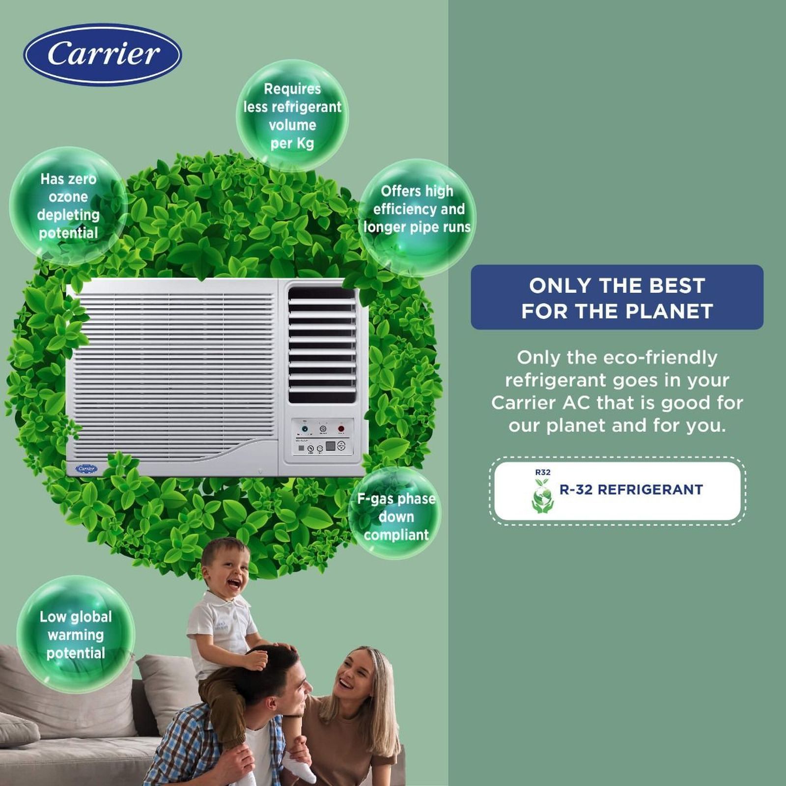 Carrier Estrella Ex 1 Ton 3 Star Fixed Speed Window AC (Copper Condenser, Dust Filter, CAW12EC3R34F0) Carrier Estrella Ex 1 Ton 3 Star Fixed Speed Window AC (Copper Condenser, Dust Filter, CAW12EC3R34F0)_19