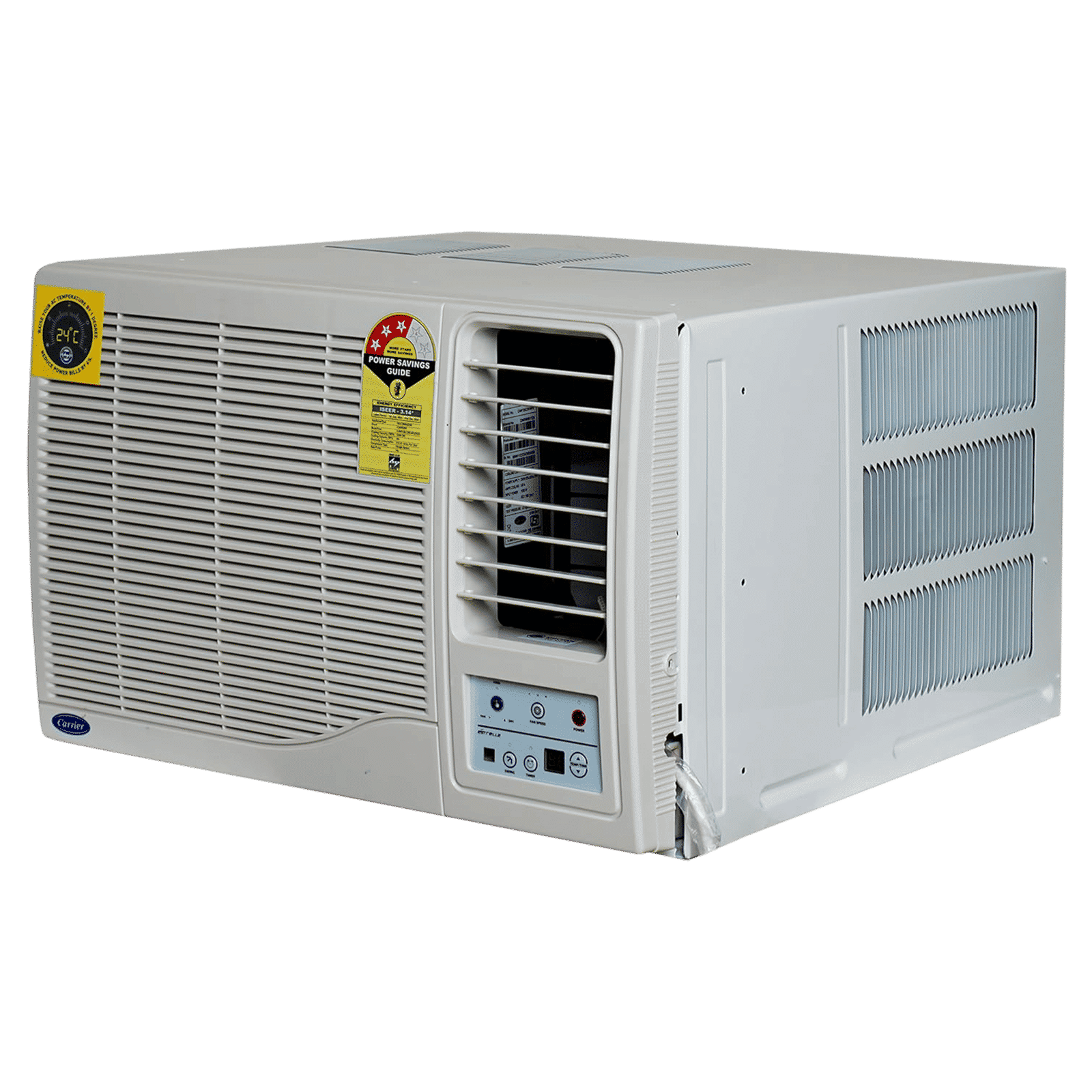 Carrier Estrella Ex 1 Ton 3 Star Fixed Speed Window AC (Copper Condenser, Dust Filter, CAW12EC3R34F0) Carrier Estrella Ex 1 Ton 3 Star Fixed Speed Window AC (Copper Condenser, Dust Filter, CAW12EC3R34F0)_6