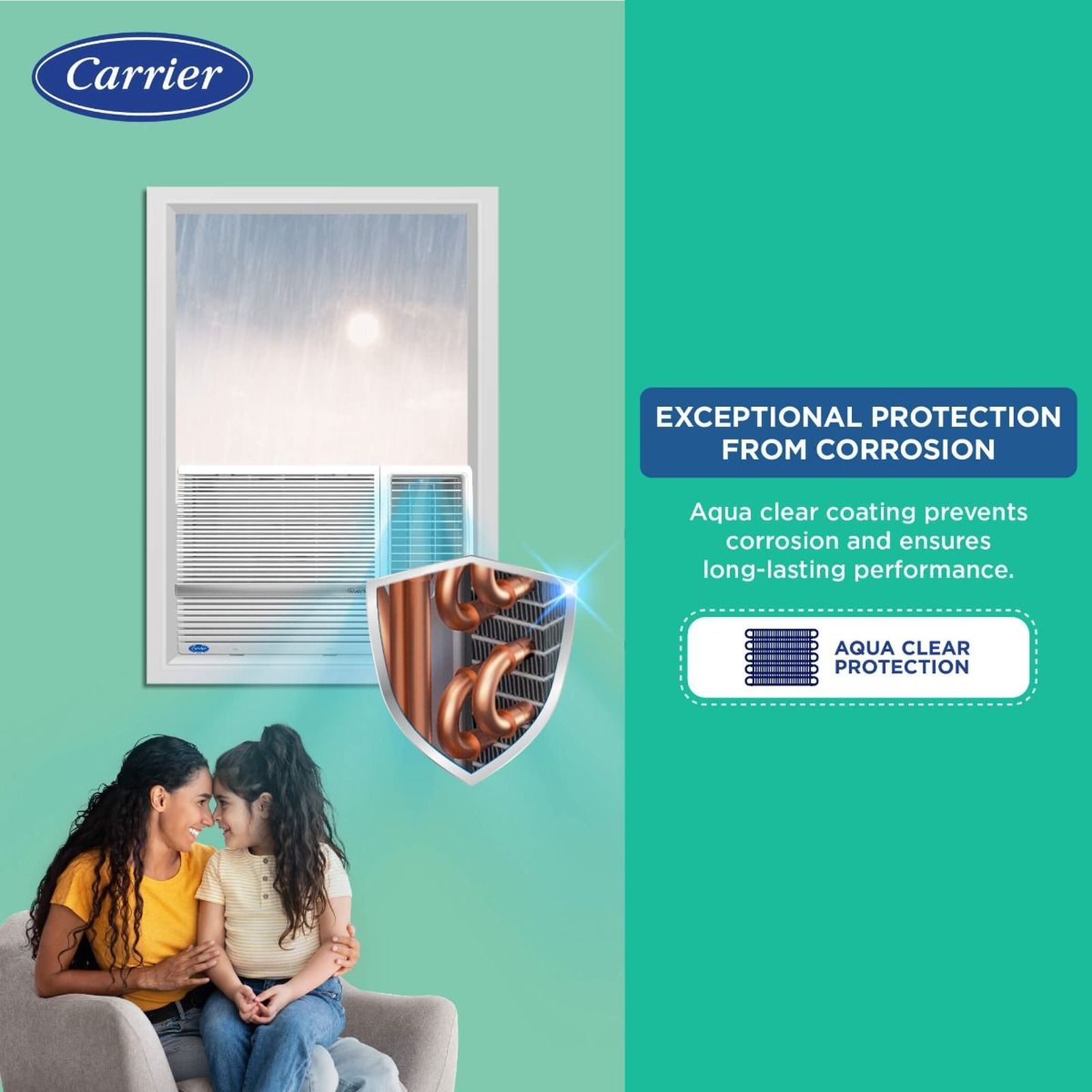 Carrier Estrella Exi 1.5 Ton 3 Star Inverter Window AC (Copper Condenser, Dust Filter, CIW18EC3R34F0) Carrier Estrella Exi 1.5 Ton 3 Star Inverter Window AC (Copper Condenser, Dust Filter, CIW18EC3R34F0)_18