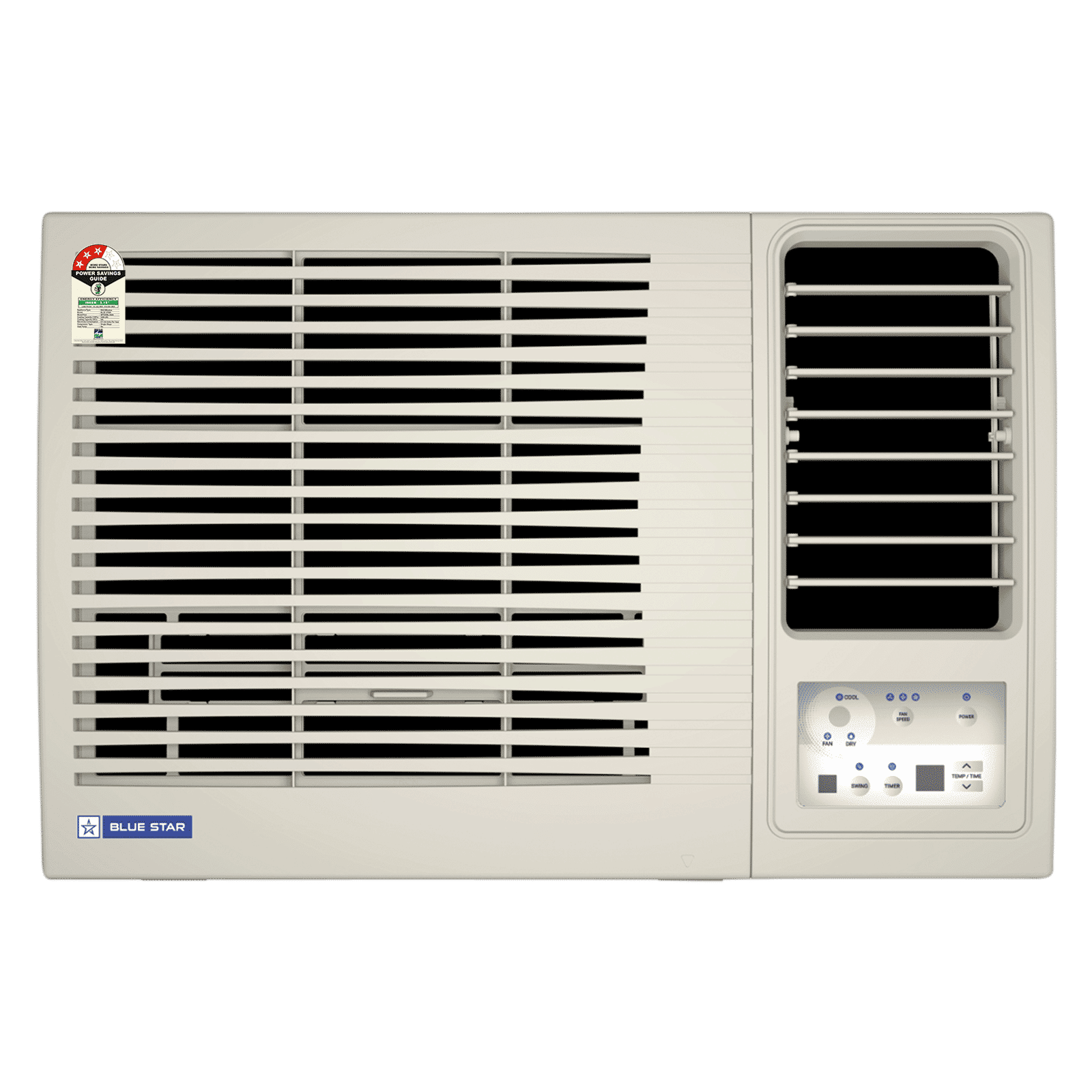 Blue Star L Series 0.8 Ton 3 Star Fixed Speed Window AC (Copper Condenser, Dust Filter, WFD309L) Blue Star L Series 0.8 Ton 3 Star Fixed Speed Window AC (Copper Condenser, Dust Filter, WFD309L)_1