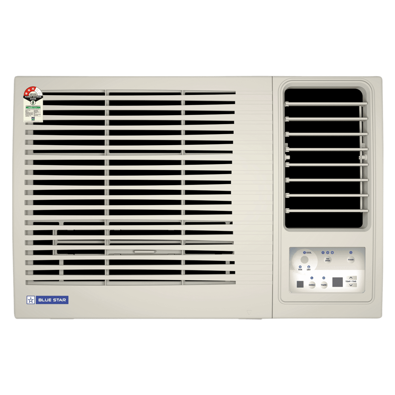 Blue Star L Series 1 Ton 3 Star Fixed Speed Window AC (Copper Condenser, Dust Filter, WFD312L)_1