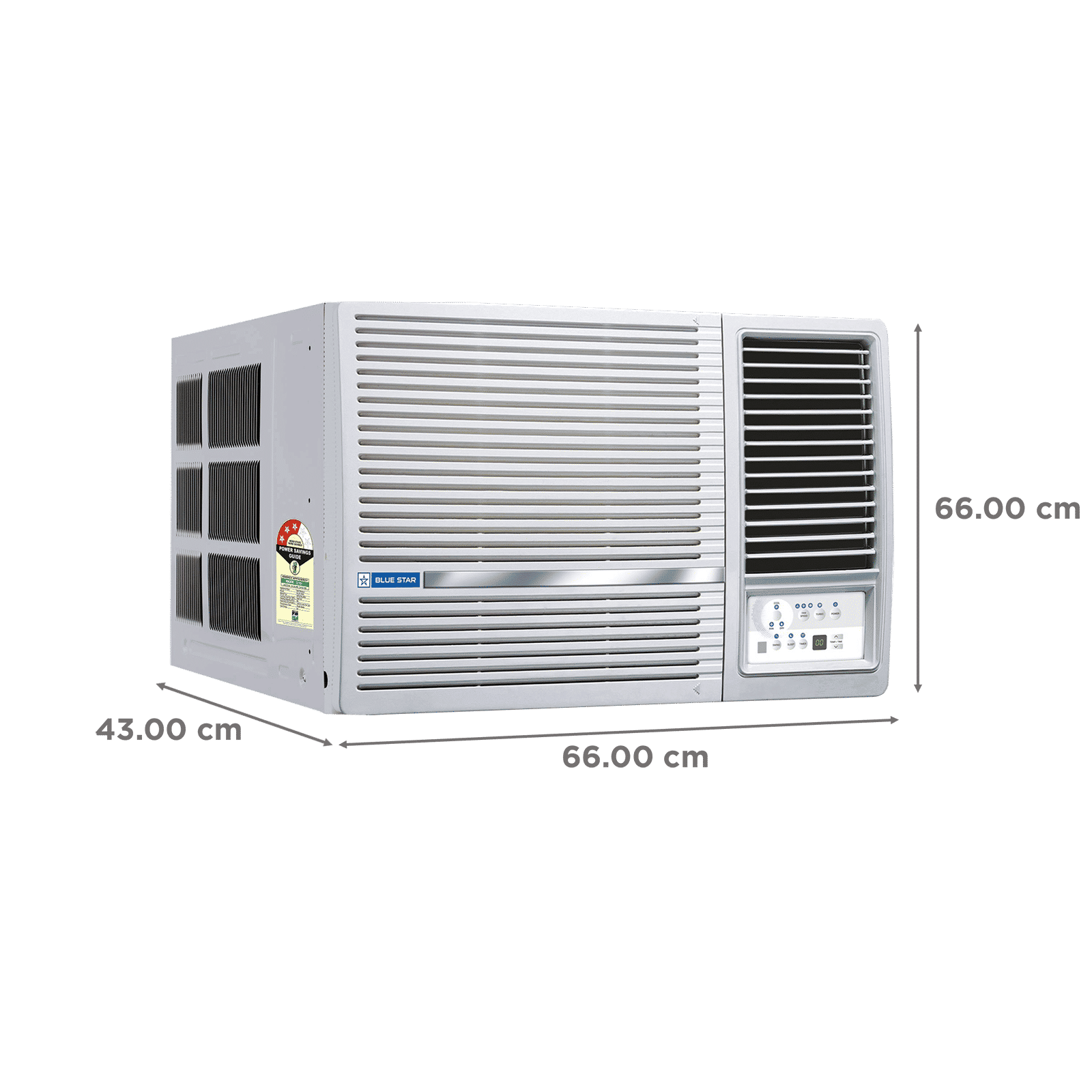Blue Star L Series 1.5 Ton 3 Star Fixed Speed Window AC (Copper Condenser, Dust Filter, WFD318L) Blue Star L Series 1.5 Ton 3 Star Fixed Speed Window AC (Copper Condenser, Dust Filter, WFD318L)_4