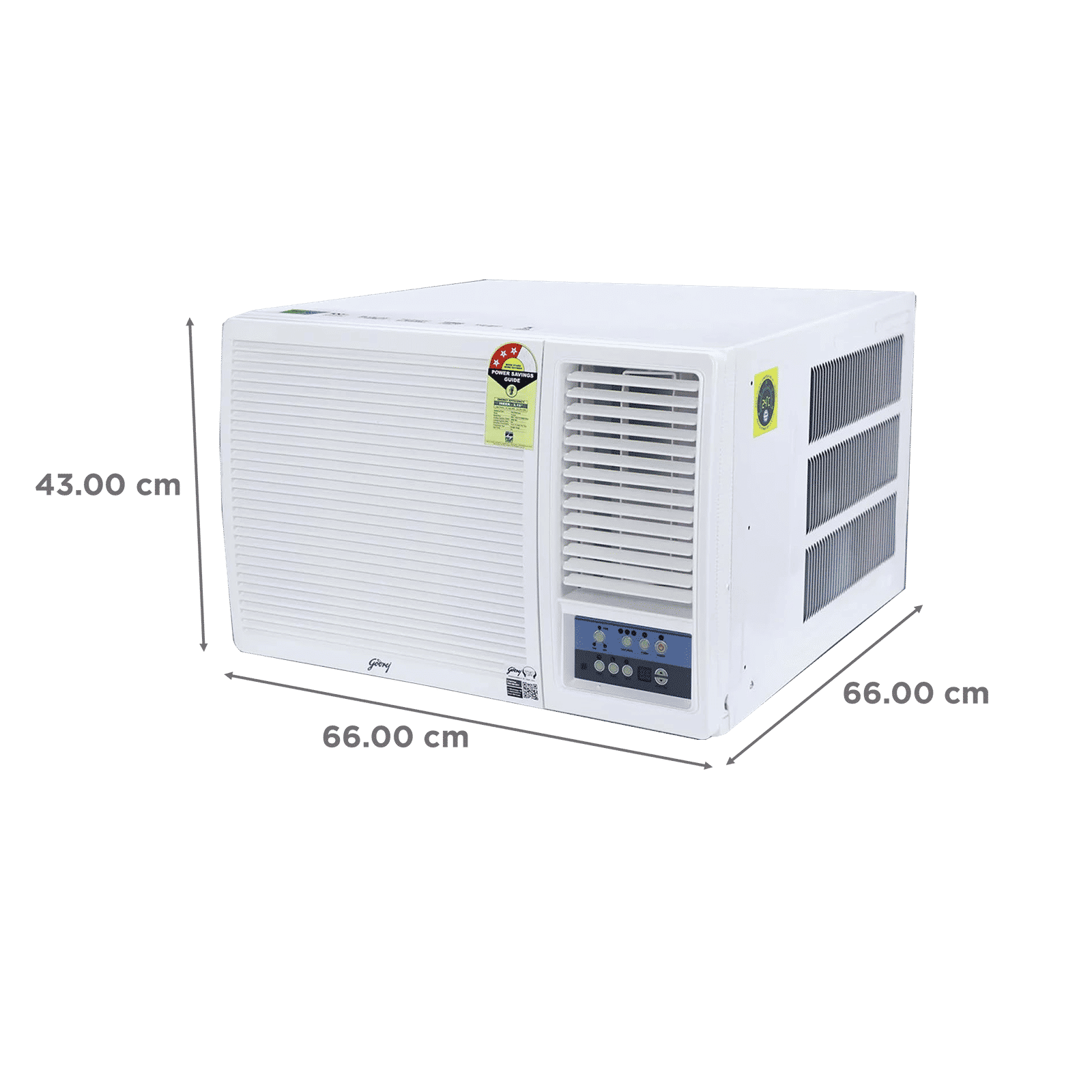 Godrej 1.5 Ton 3 Star Inverter Window AC (Copper Condenser, Anti Dust Filter, WIC 18UTC3 WWA) Godrej 1.5 Ton 3 Star Inverter Window AC (Copper Condenser, Anti Dust Filter, WIC 18UTC3 WWA)_4