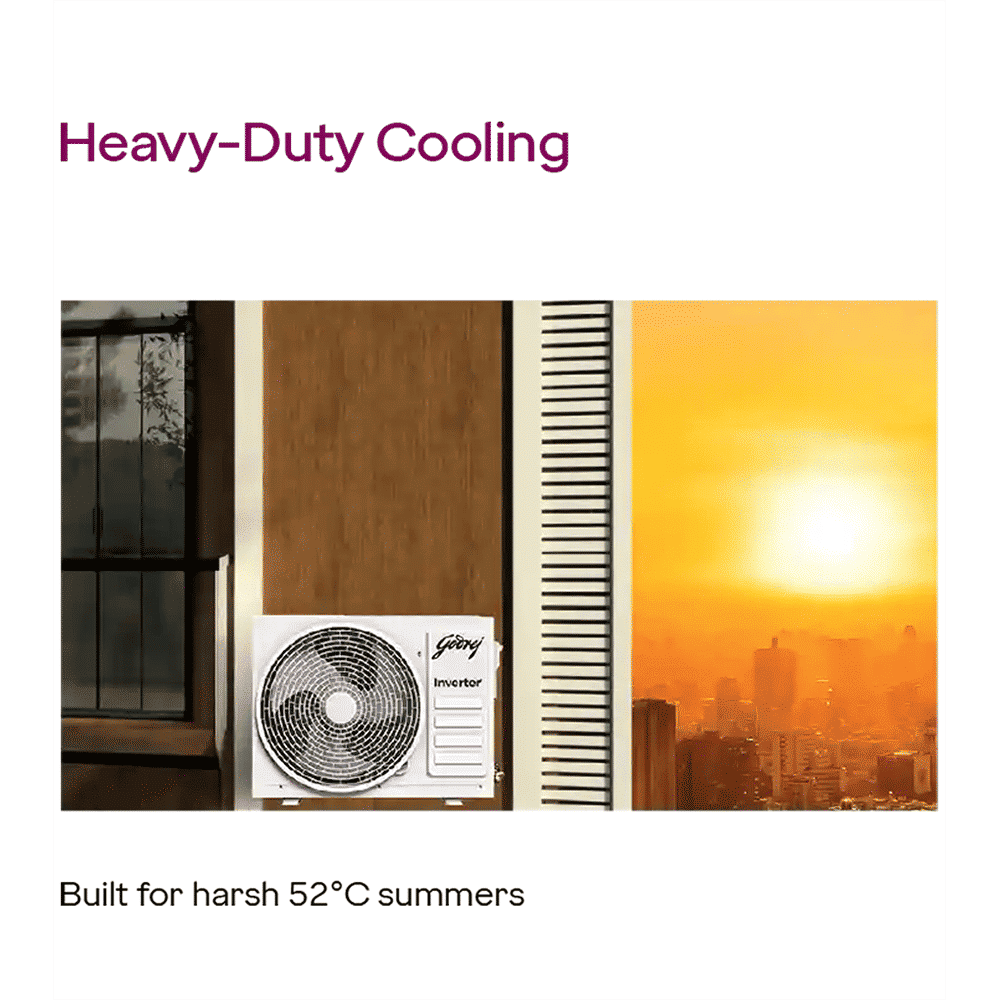 Godrej 1.5 Ton 5 Star Inverter Window AC (Copper Condenser, Anti Dust Filter, WIC 18UTC5-WWA) Godrej 1.5 Ton 5 Star Inverter Window AC (Copper Condenser, Anti Dust Filter, WIC 18UTC5-WWA)_15