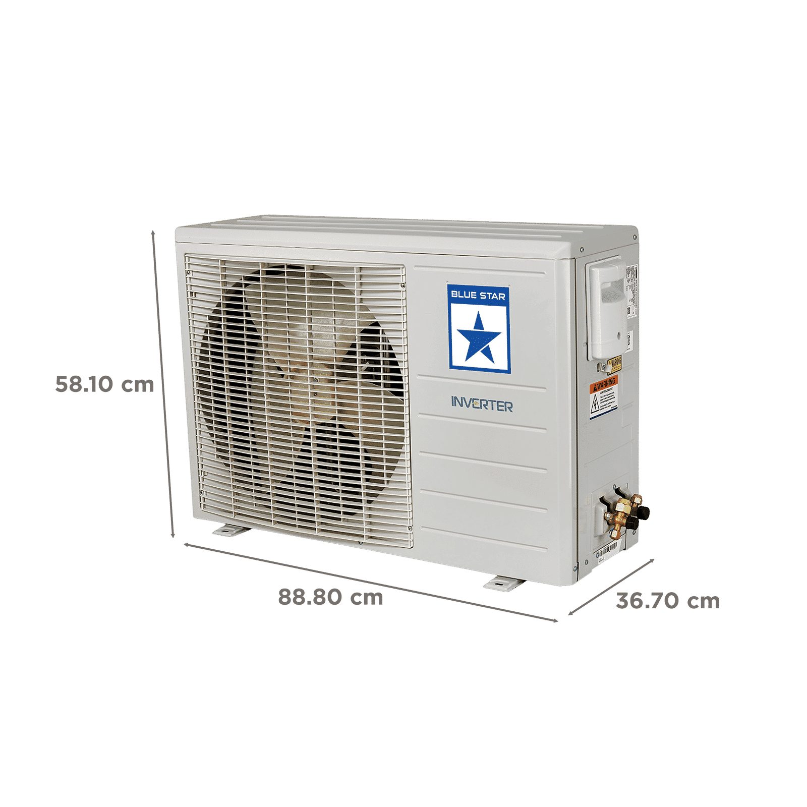 Blue Star D Series 5 in 1 Convertible 2 Ton 3 Star Inverter Split AC with 2-Way Swing (Copper Condenser, IE324DNU)_5